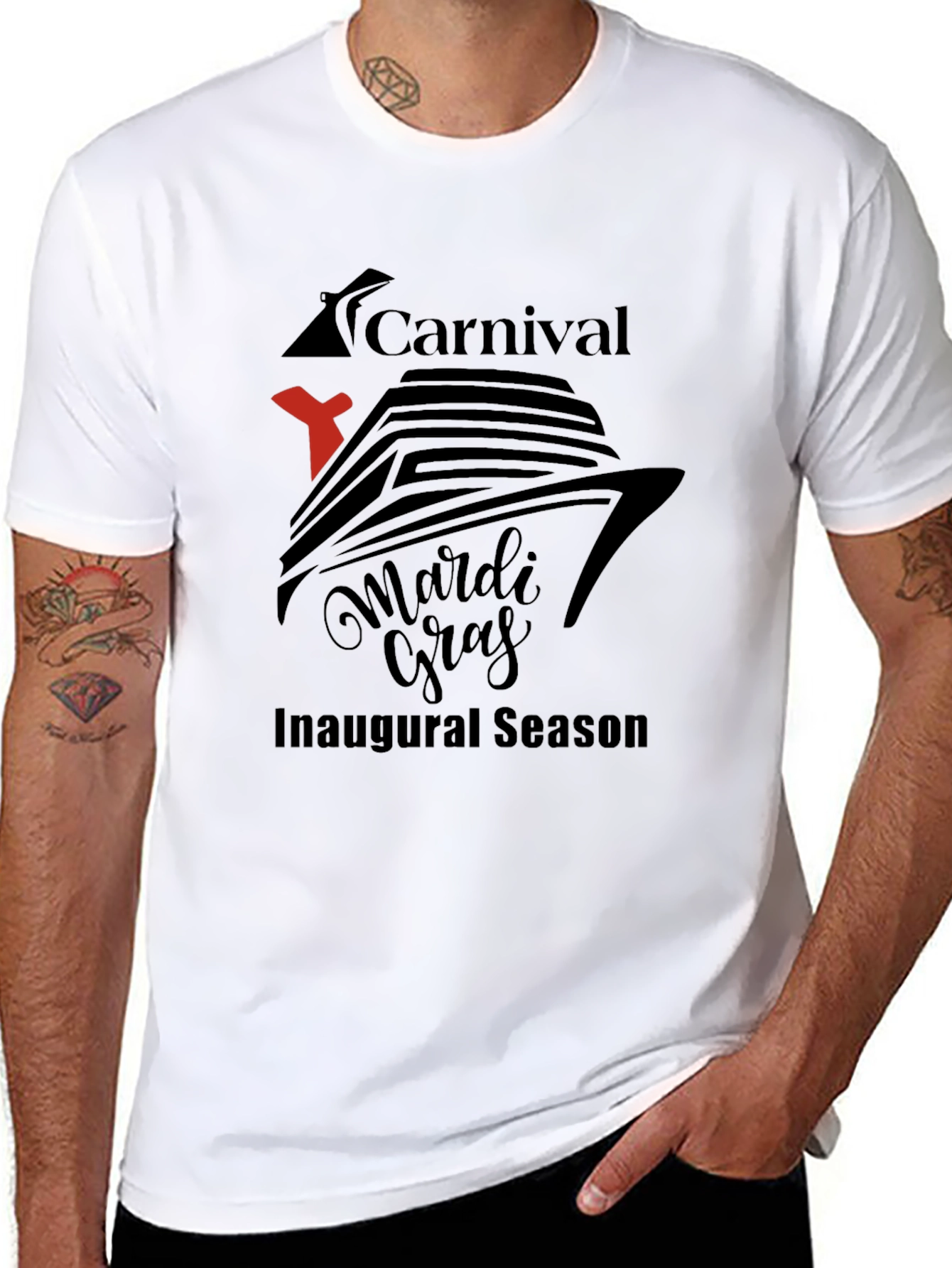 Carnival Mardi Gras Inaugural Season Cruise T-Shirt