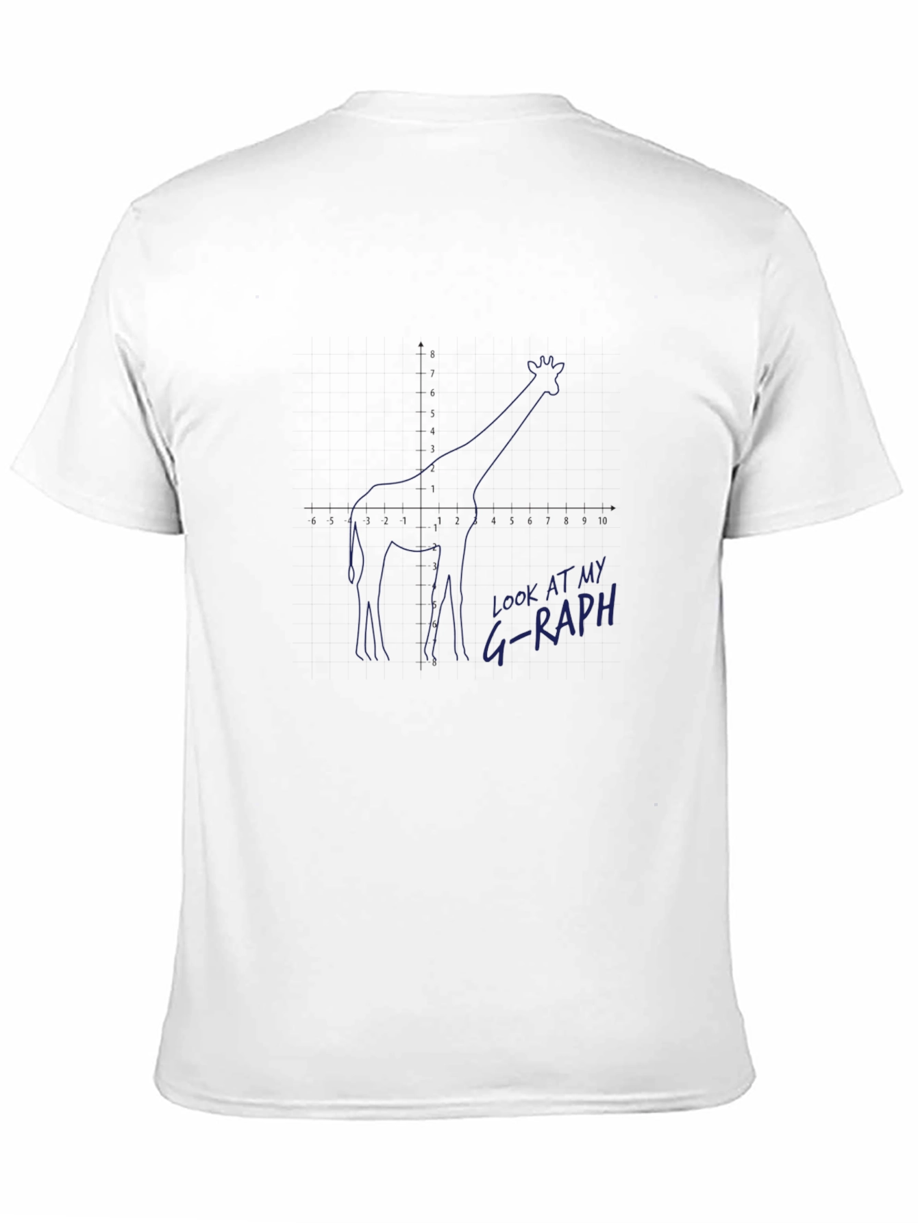 G-raph Giraffe Funny Graphic T-Shirt