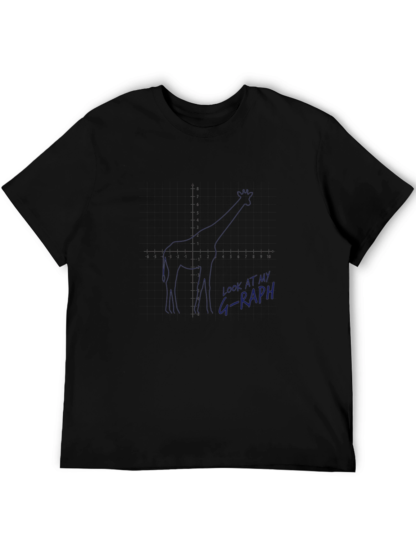 G-raph Giraffe Funny Graphic T-Shirt