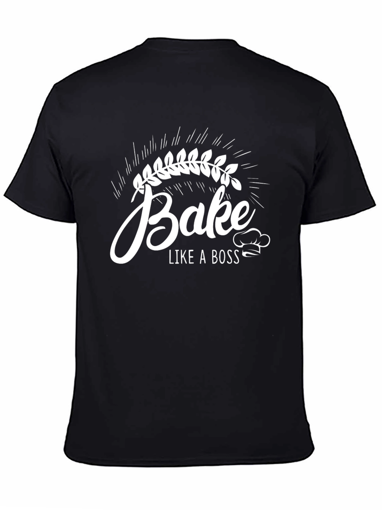 Bake Like A Boss Black T-Shirt