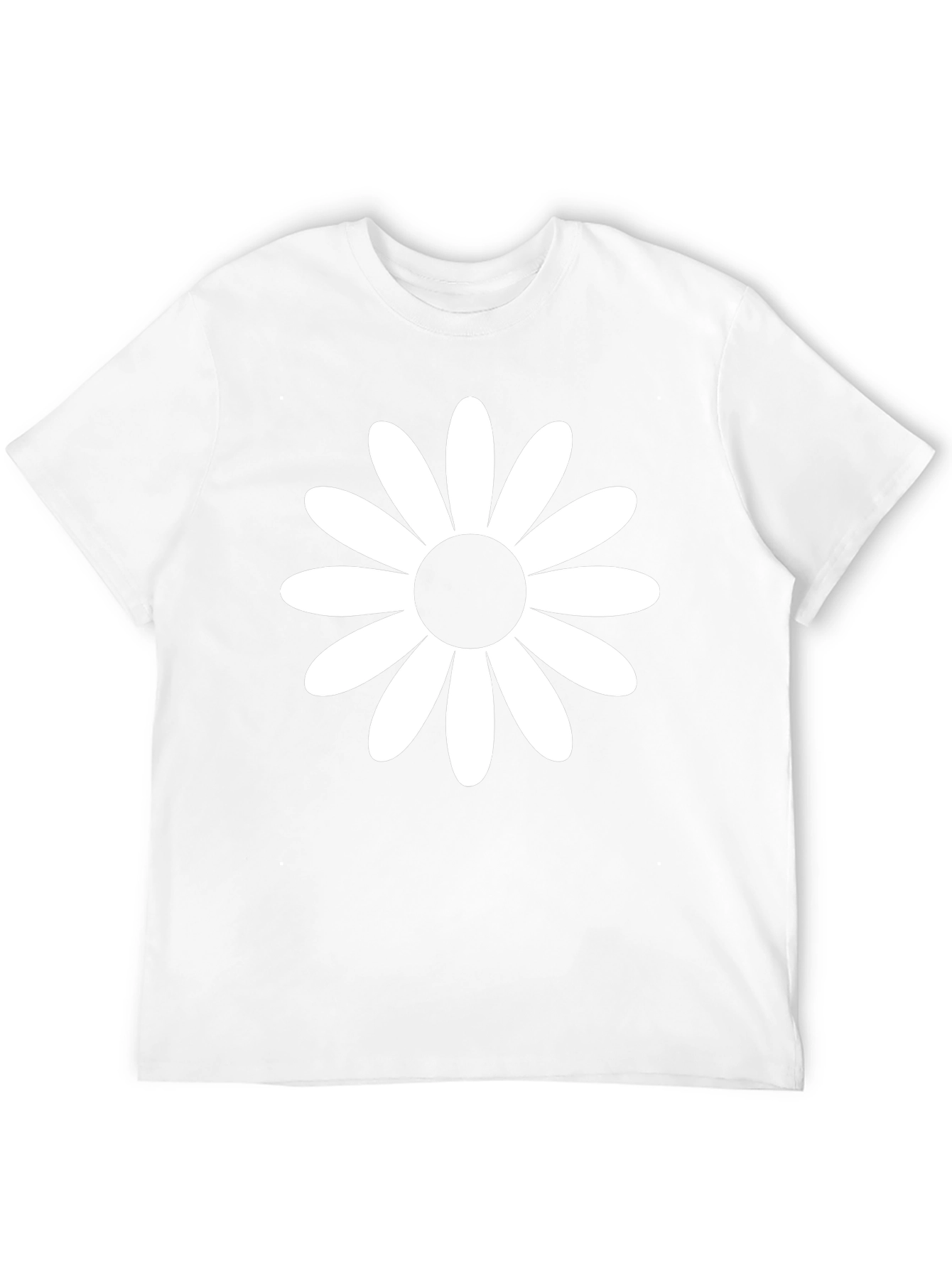 Daisy Graphic Tee - Casual Black T-Shirt