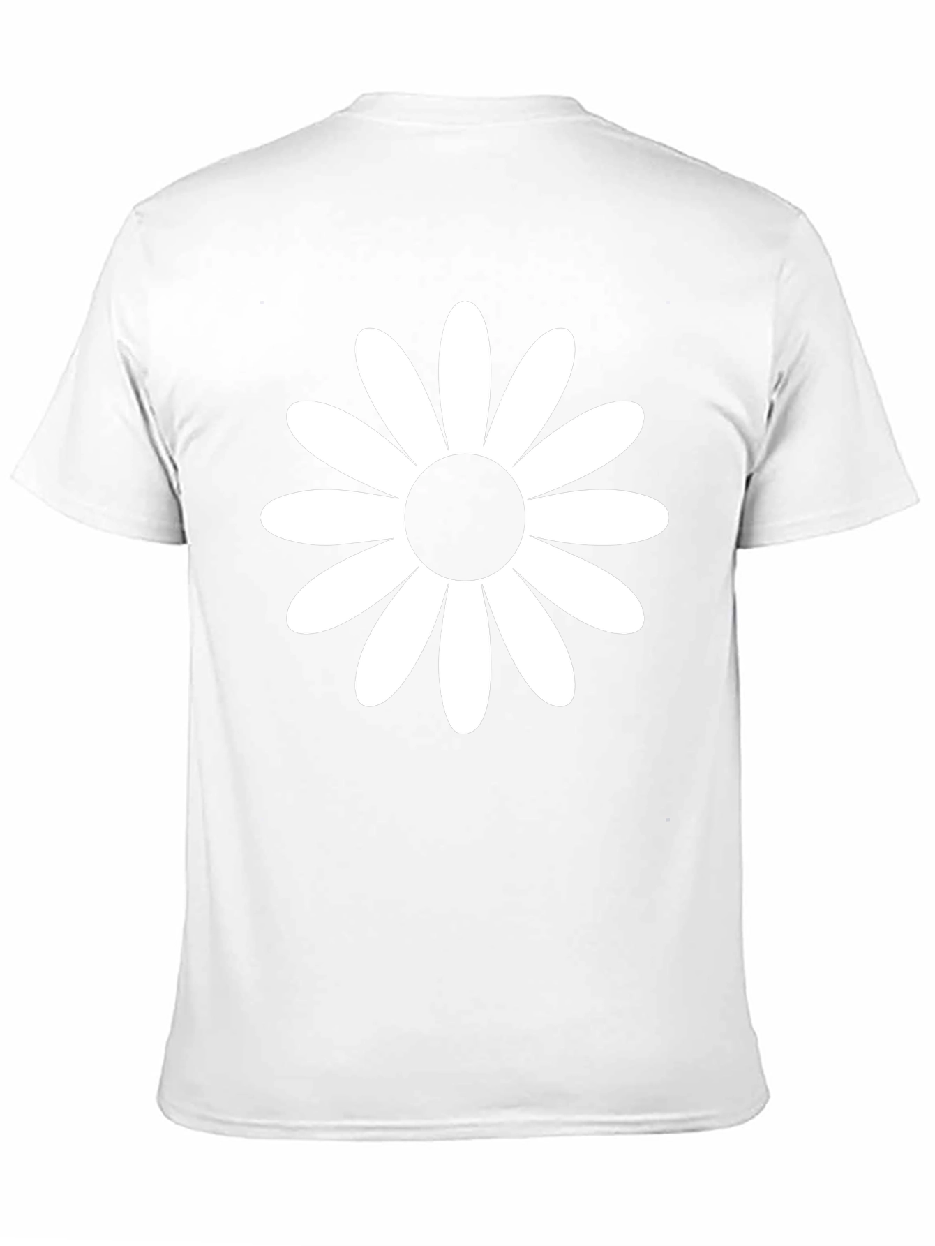 Daisy Graphic Tee - Casual Black T-Shirt