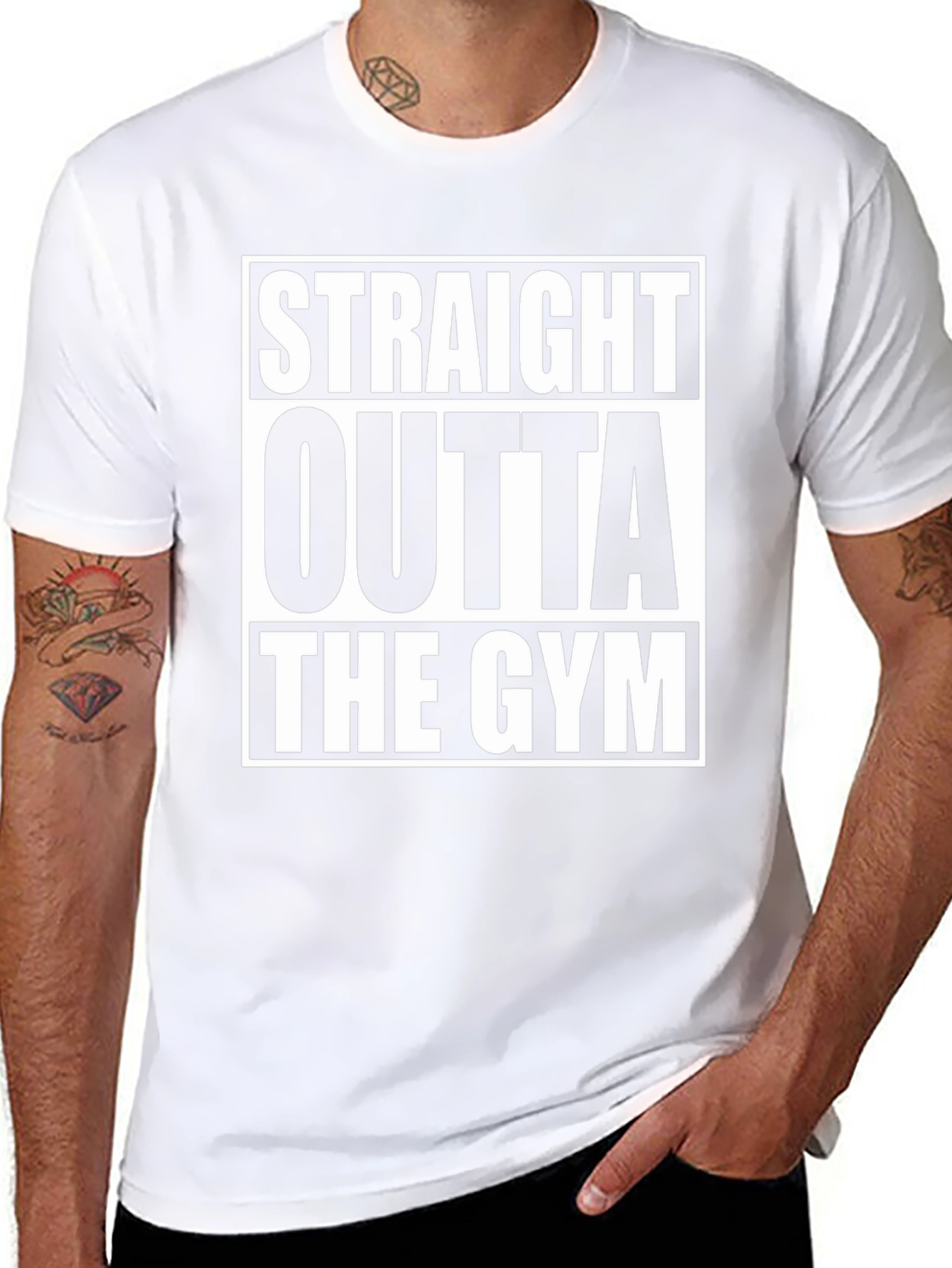 Straight Outta The Gym Graphic Tee