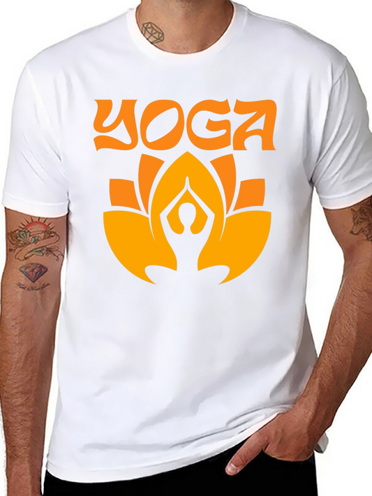 Yoga Lotus T-Shirt - Black