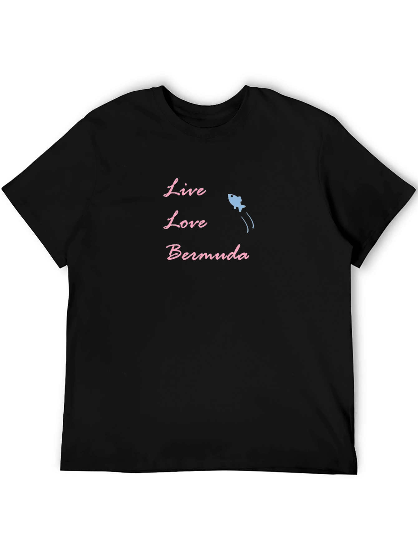Live Love Bermuda Black T-Shirt