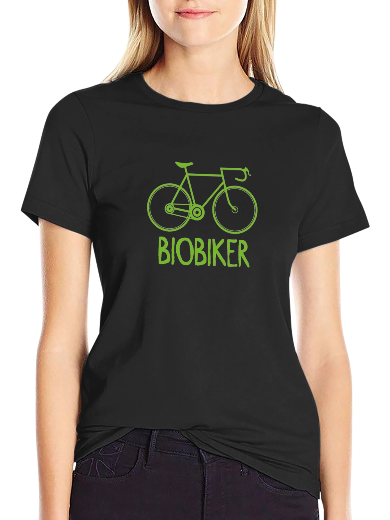 Biobiker Graphic T-Shirt - Black