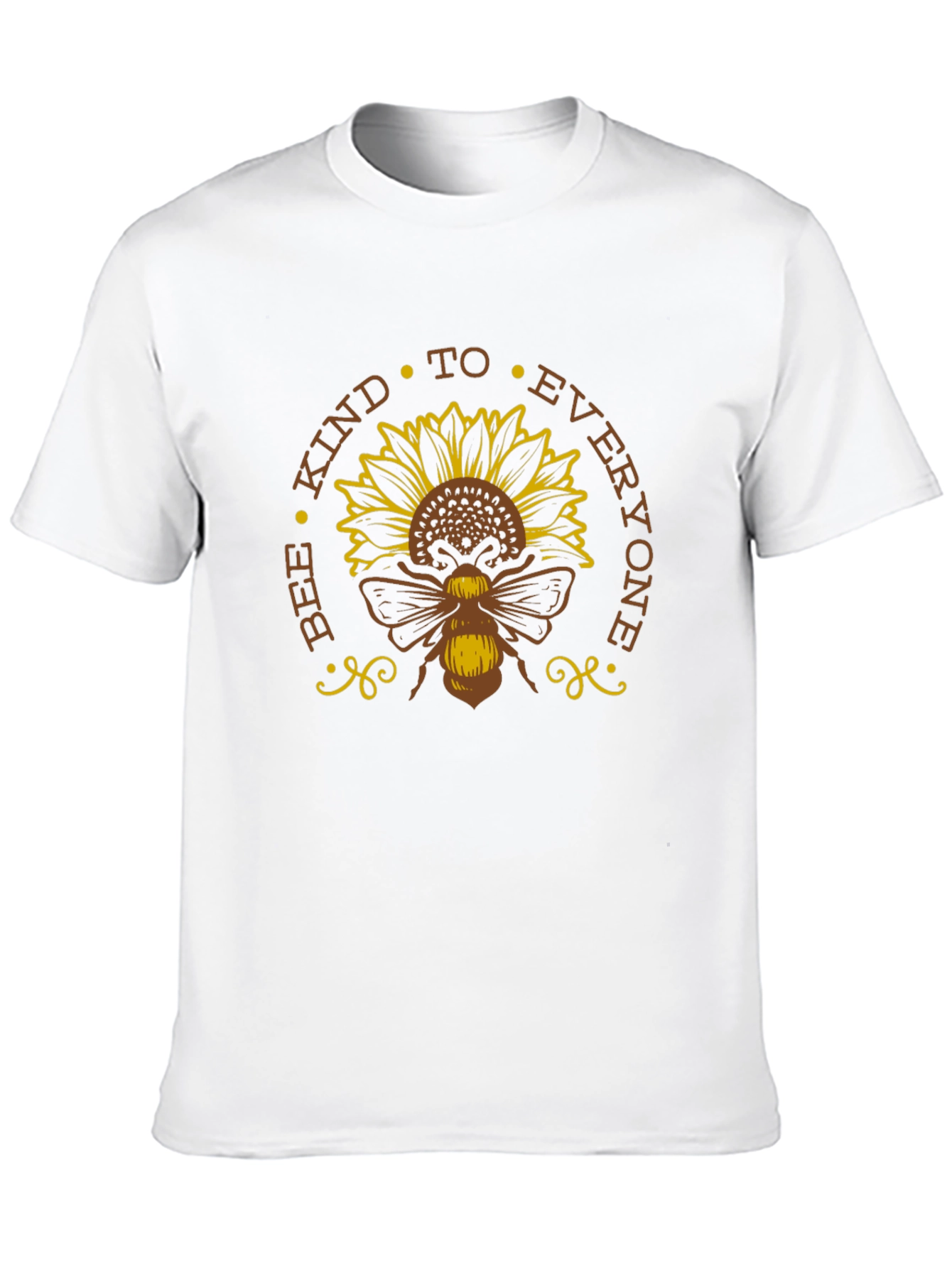 Bee Kind To Everyone Sunflower Graphic Tee