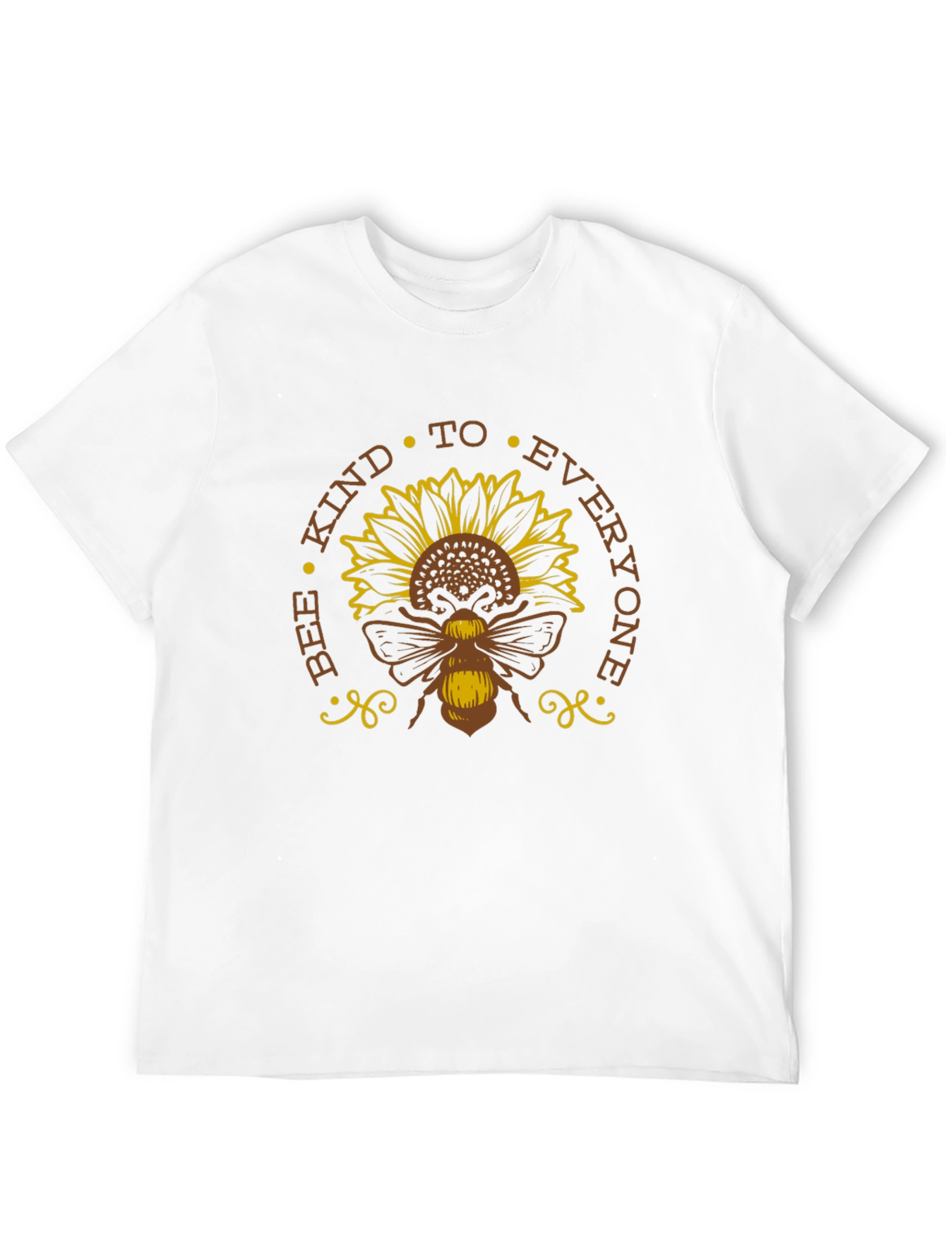 Bee Kind To Everyone Sunflower Graphic Tee
