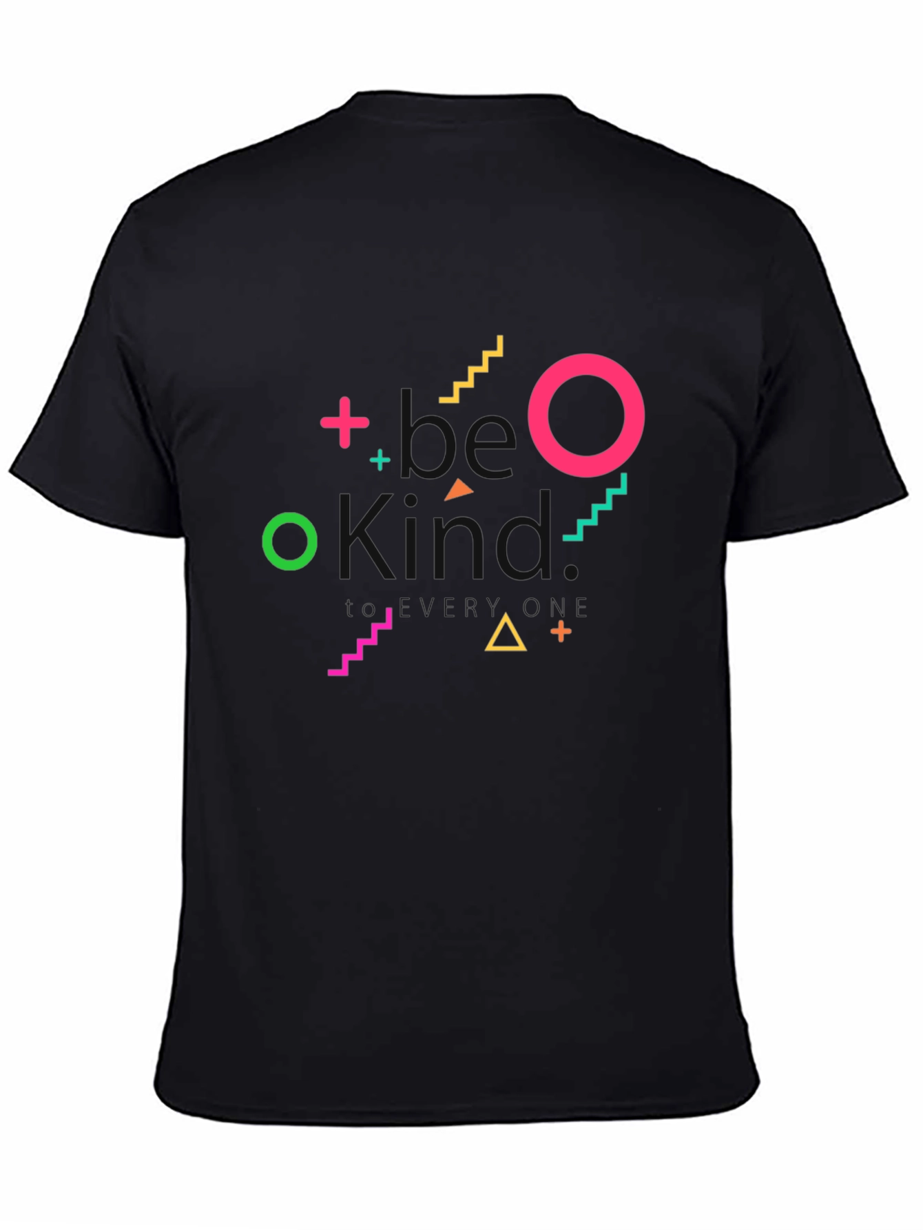 Be Kind Everyday Black Graphic Tee