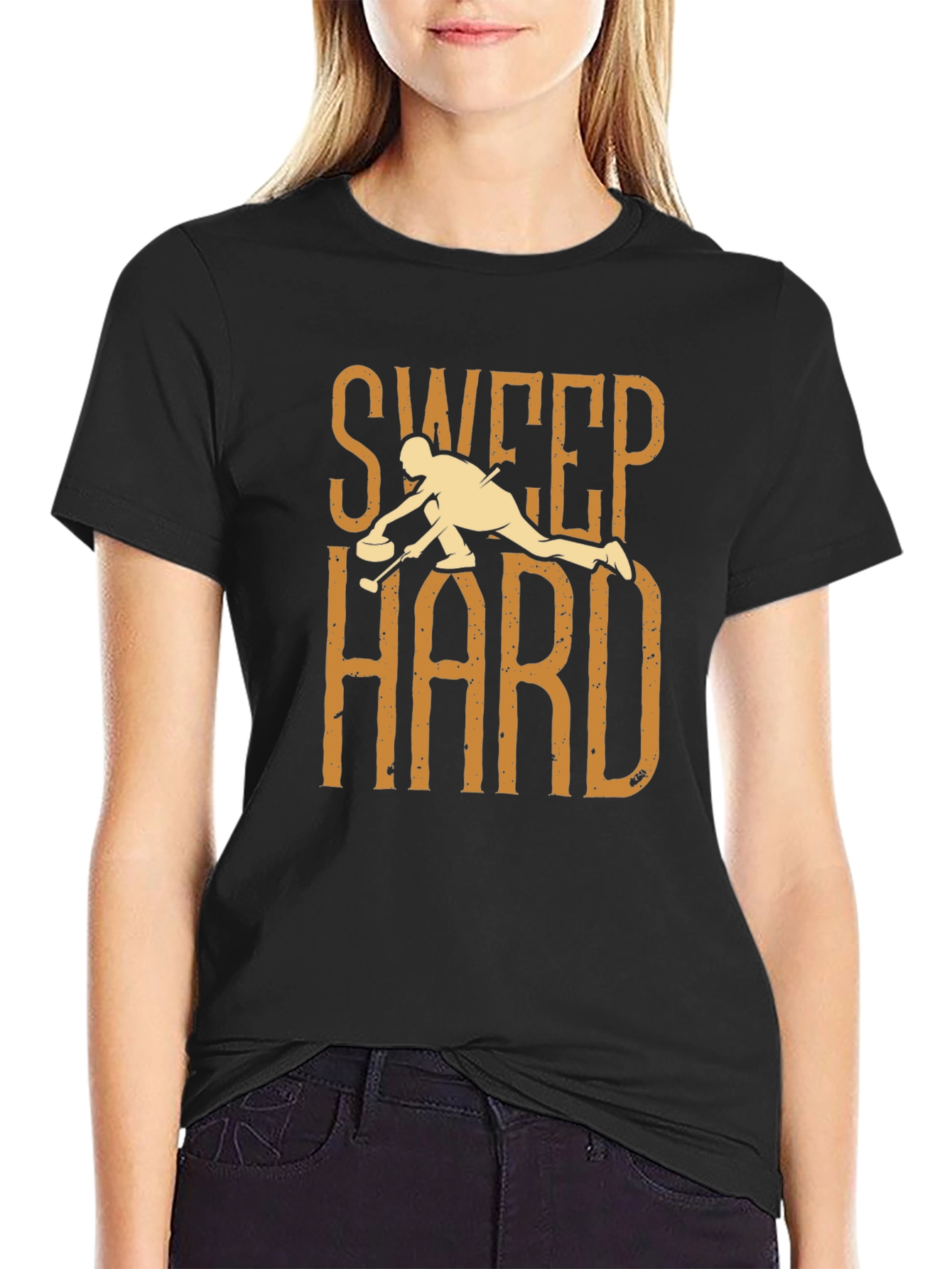 Sweep Hard Curling T-Shirt