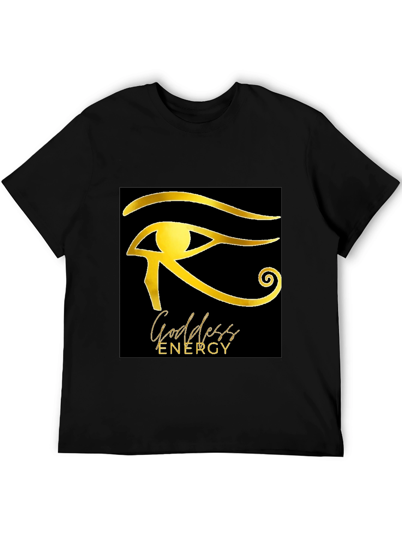 Goddess Energy Black Graphic Tee