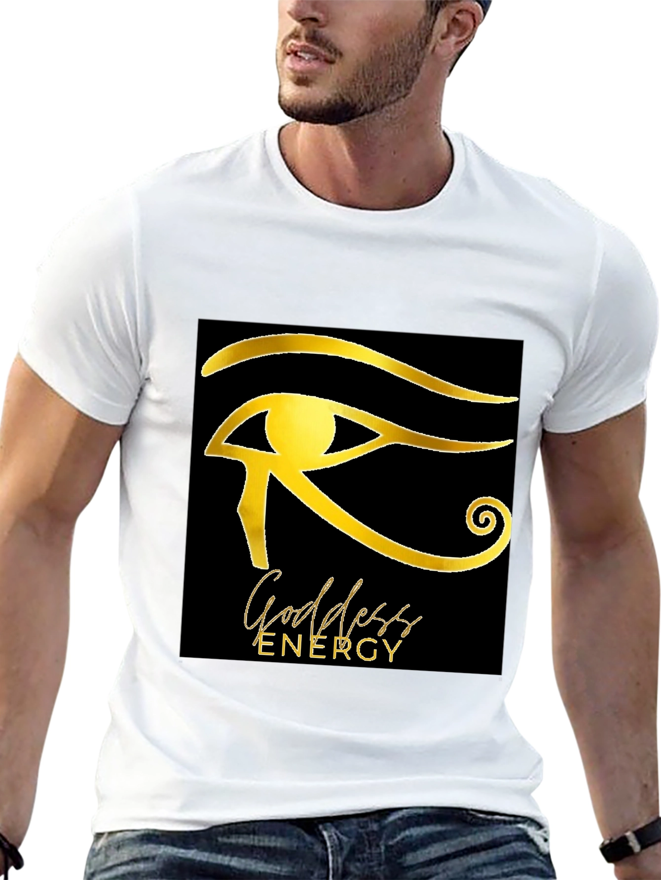 Goddess Energy Black Graphic Tee