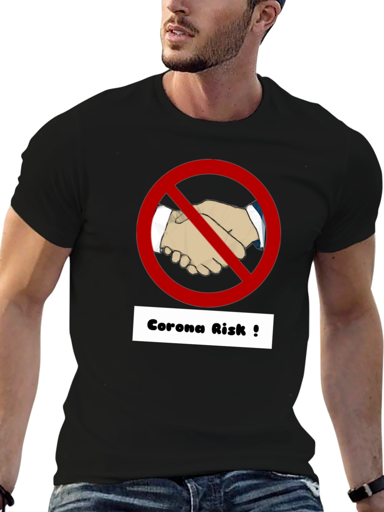 Corona Risk Awareness T-Shirt