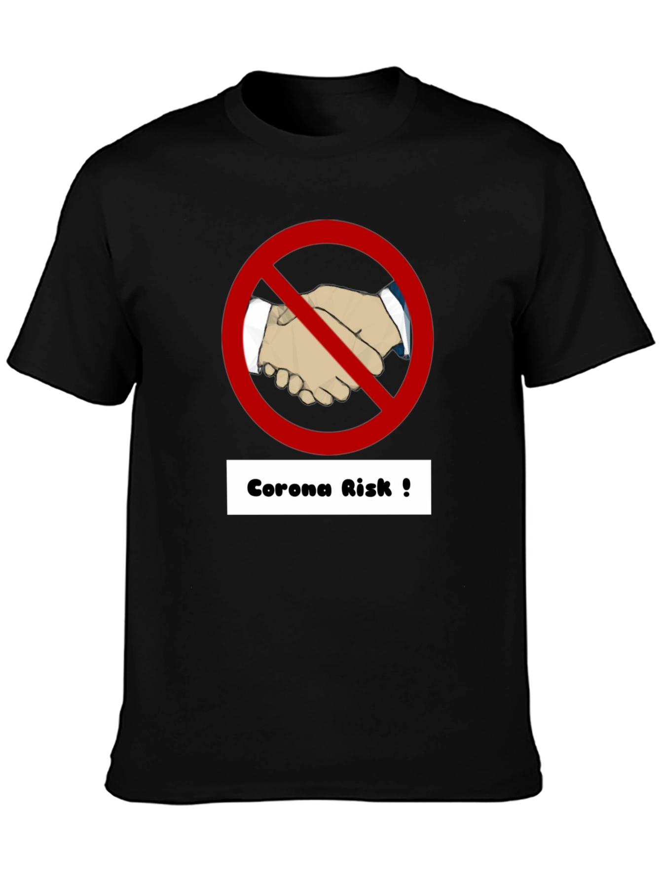 Corona Risk Awareness T-Shirt