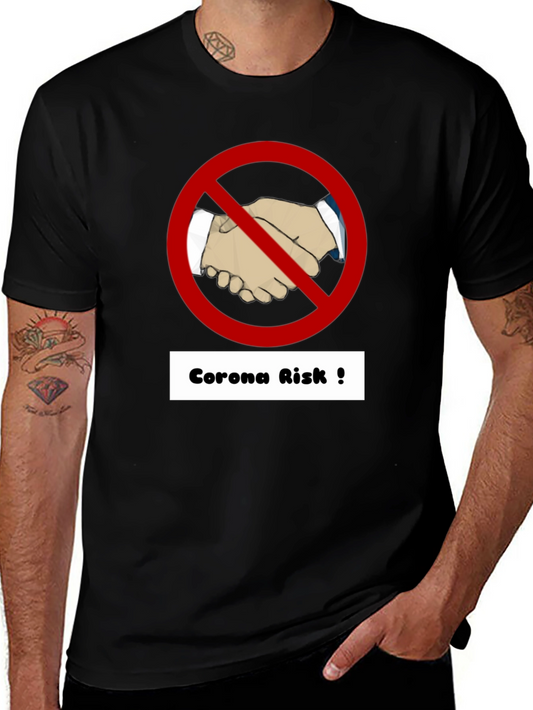 Corona Risk Awareness T-Shirt