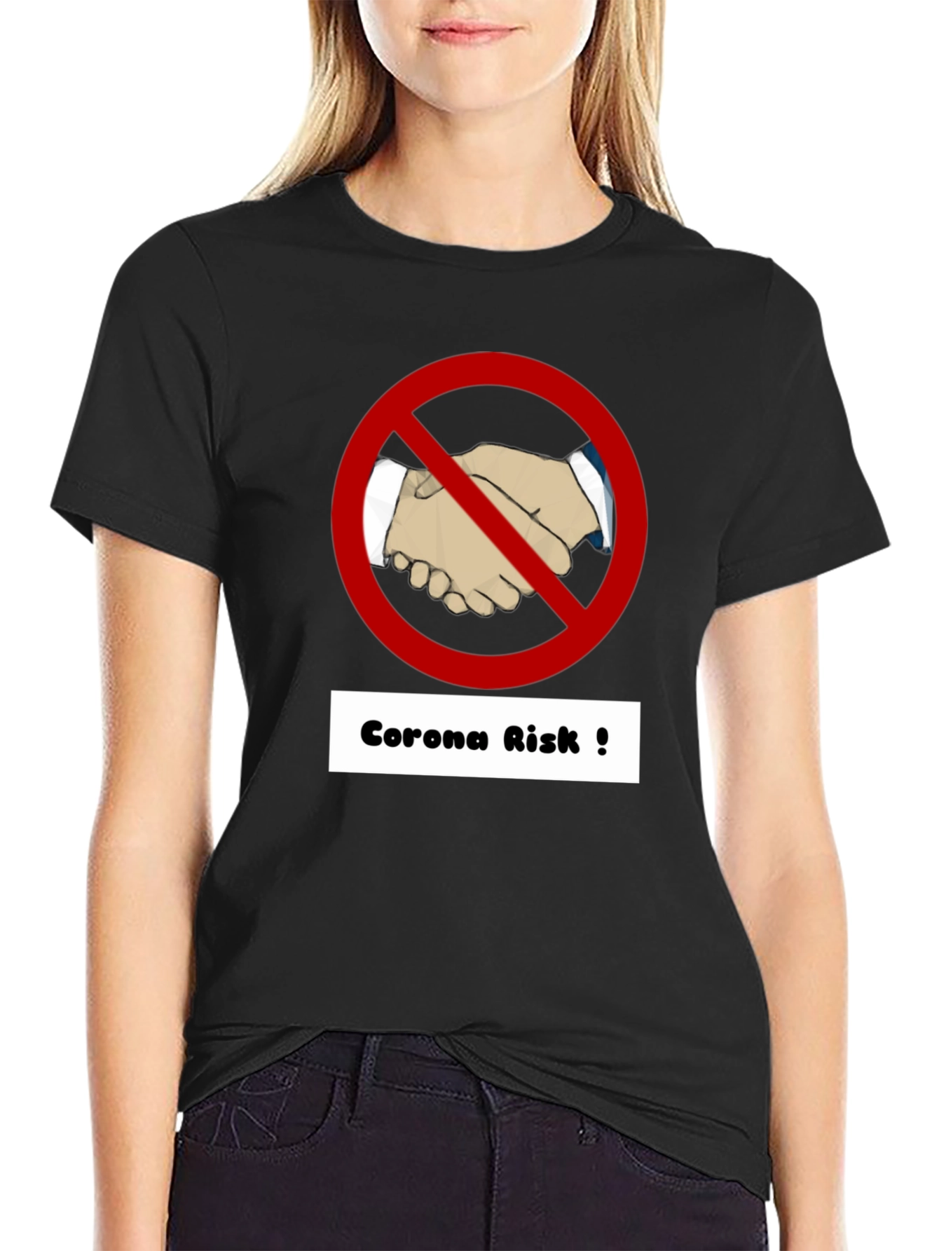 Corona Risk Awareness T-Shirt