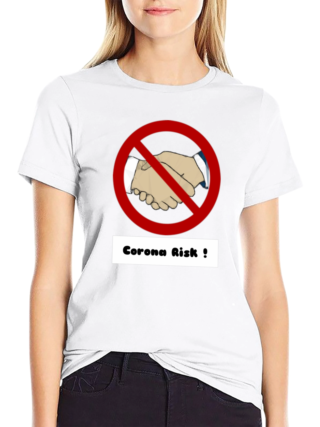 Corona Risk Awareness T-Shirt