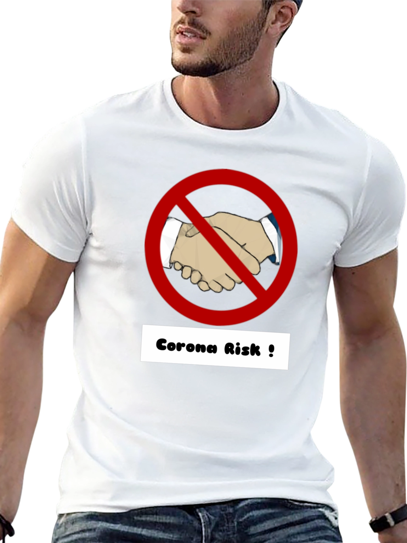 Corona Risk Awareness T-Shirt