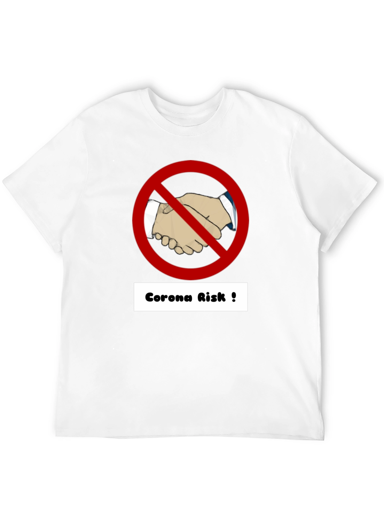 Corona Risk Awareness T-Shirt
