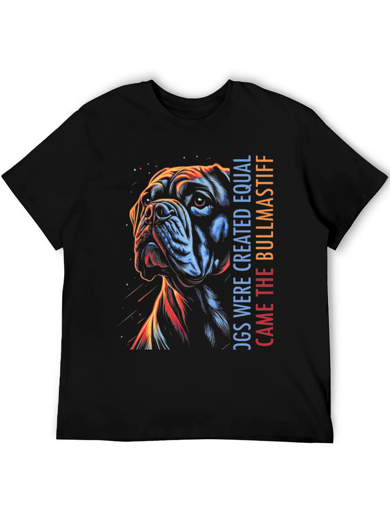 Bullmastiff Dog T-Shirt - Equal Design