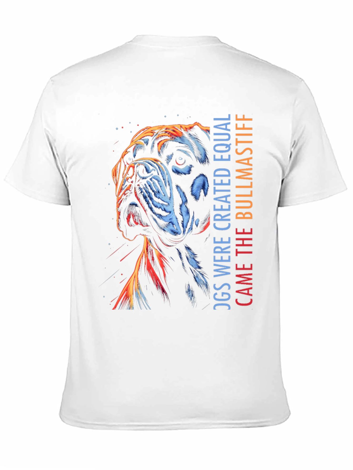 Bullmastiff Dog T-Shirt - Equal Design