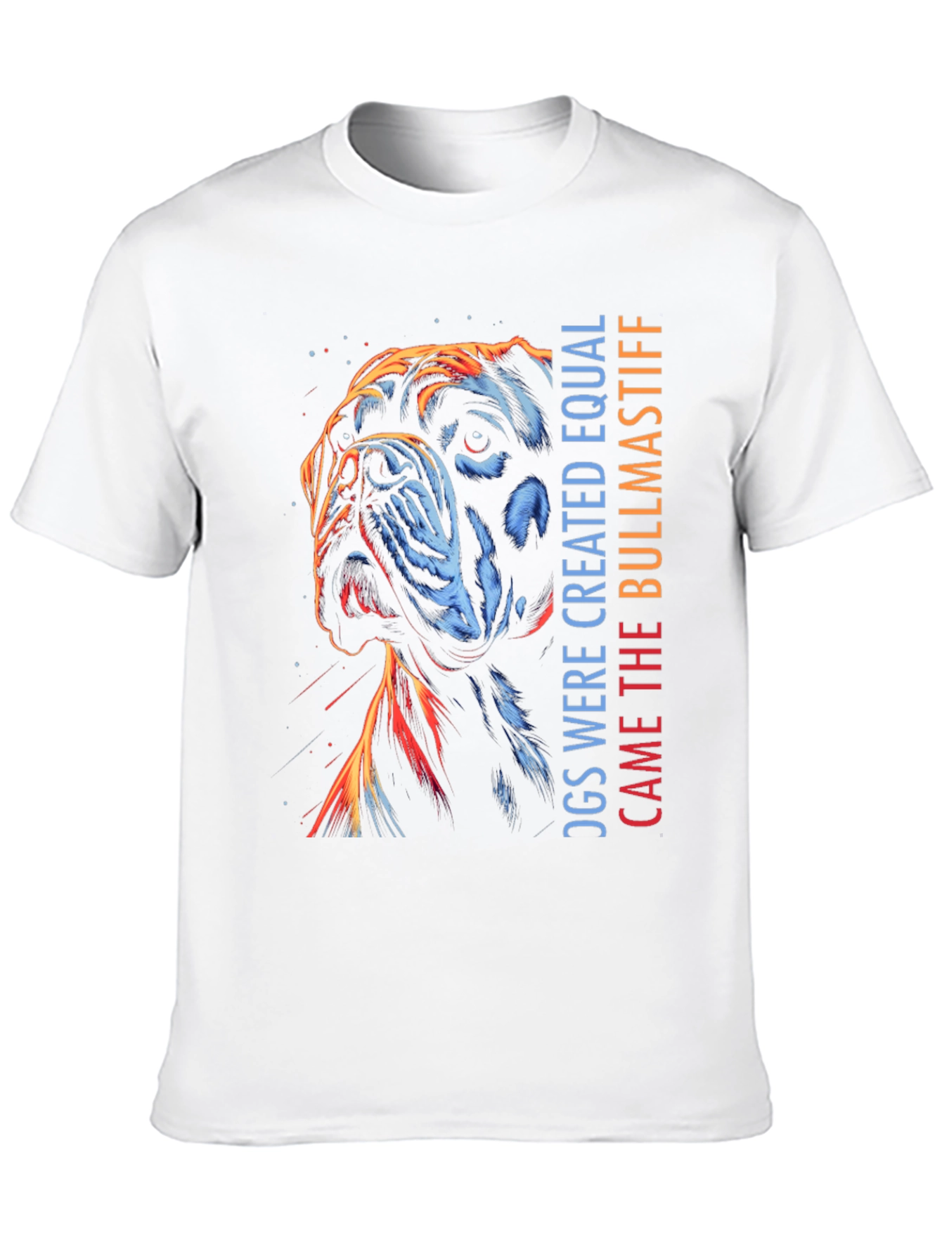 Bullmastiff Dog T-Shirt - Equal Design