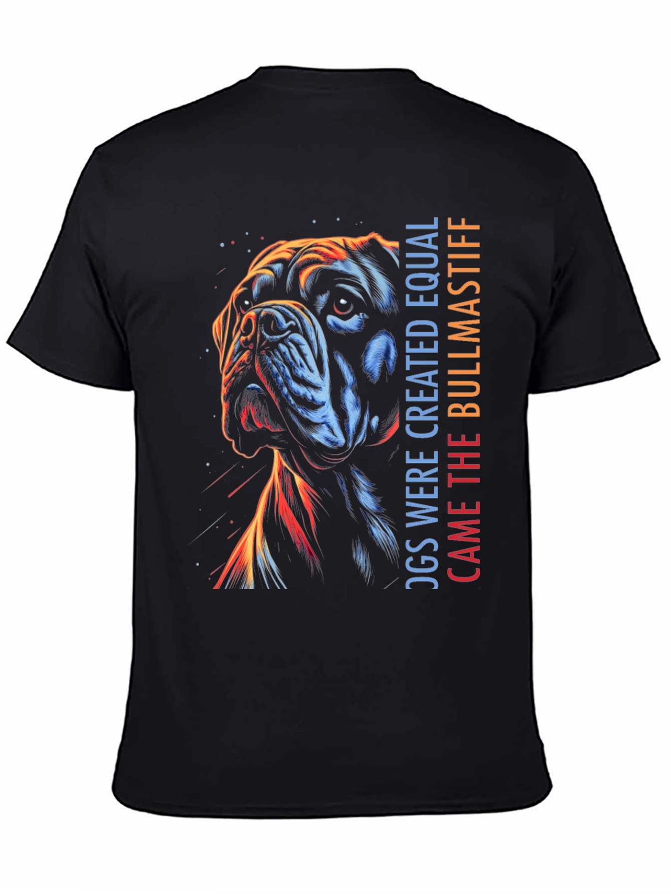 Bullmastiff Dog T-Shirt - Equal Design