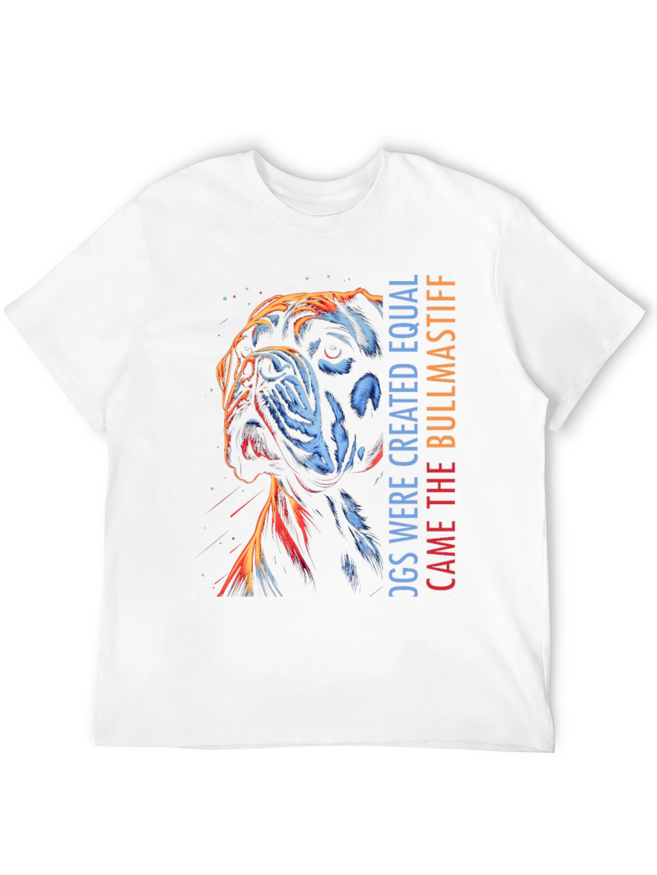 Bullmastiff Dog T-Shirt - Equal Design