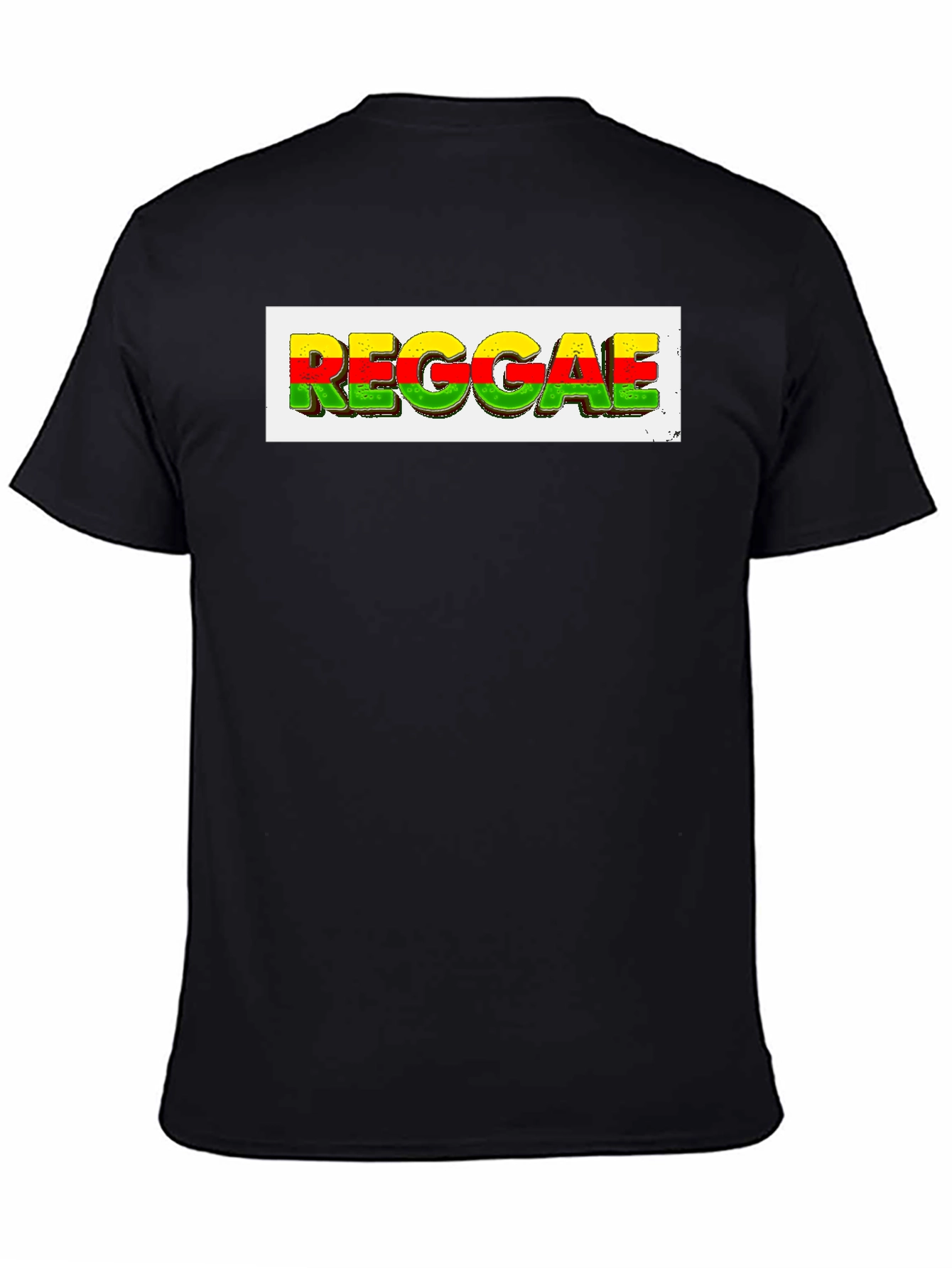 Reggae Graphic Black T-Shirt