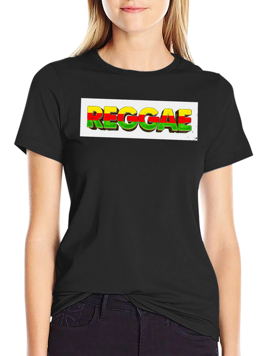 Reggae Graphic Black T-Shirt