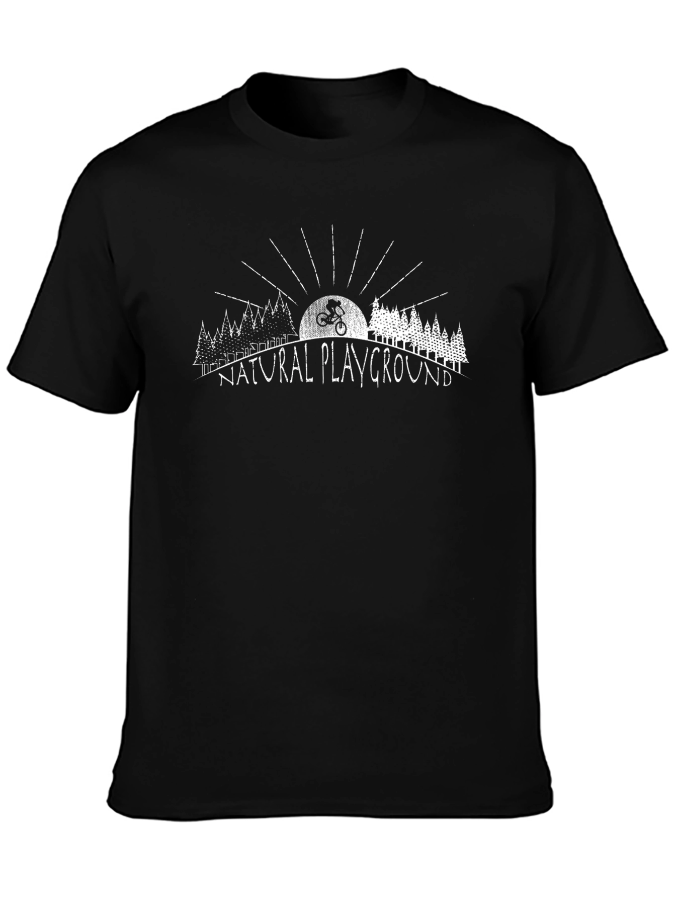 Natural Playground Graphic Tee - Biker Scene