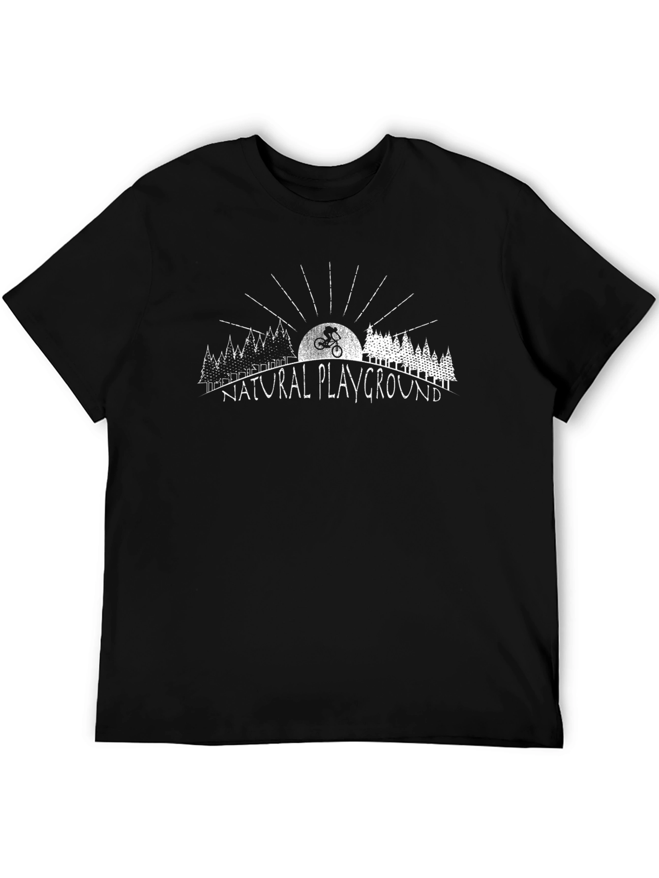 Natural Playground Graphic Tee - Biker Scene