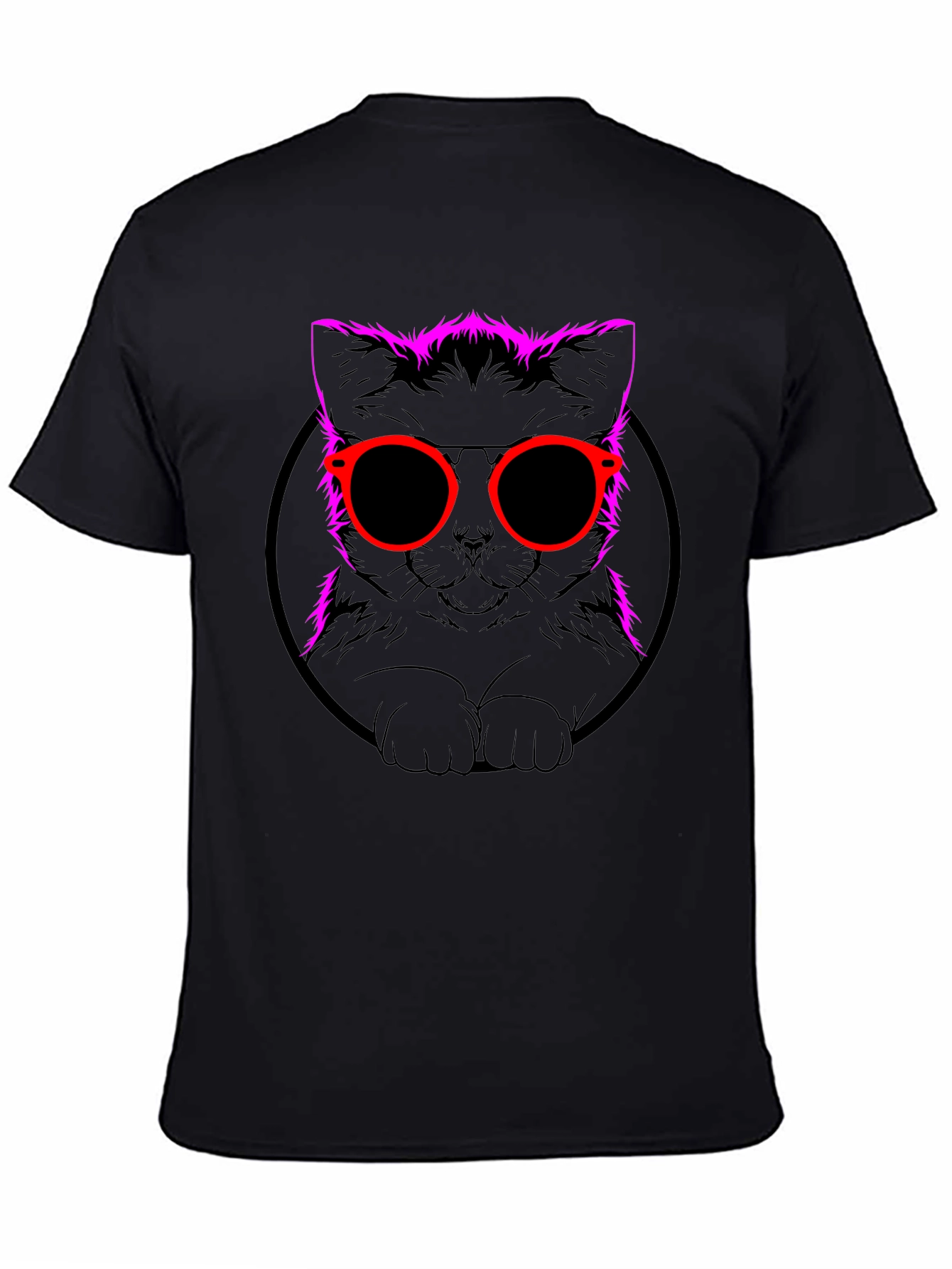 Cool Cat Graphic T-Shirt