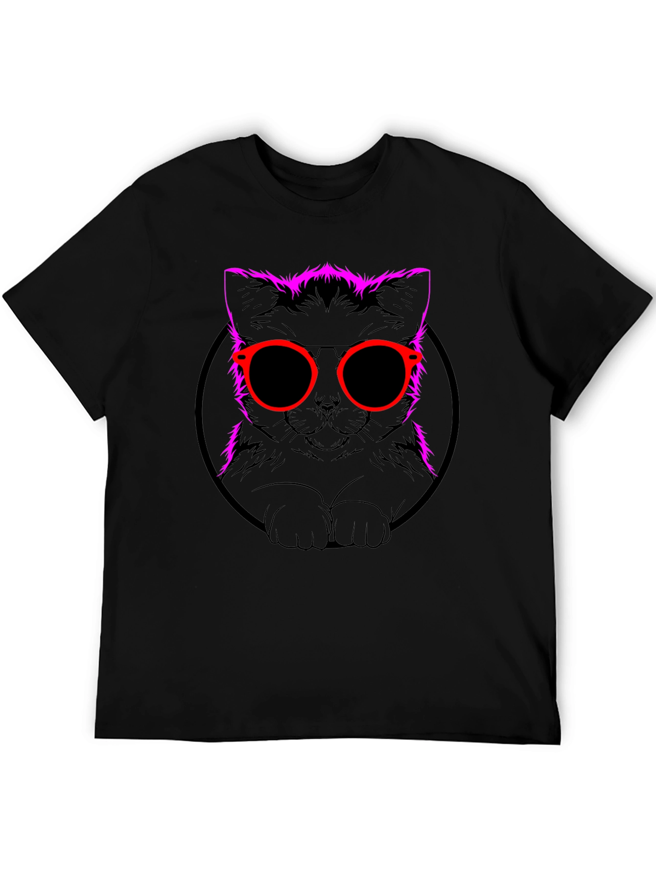 Cool Cat Graphic T-Shirt