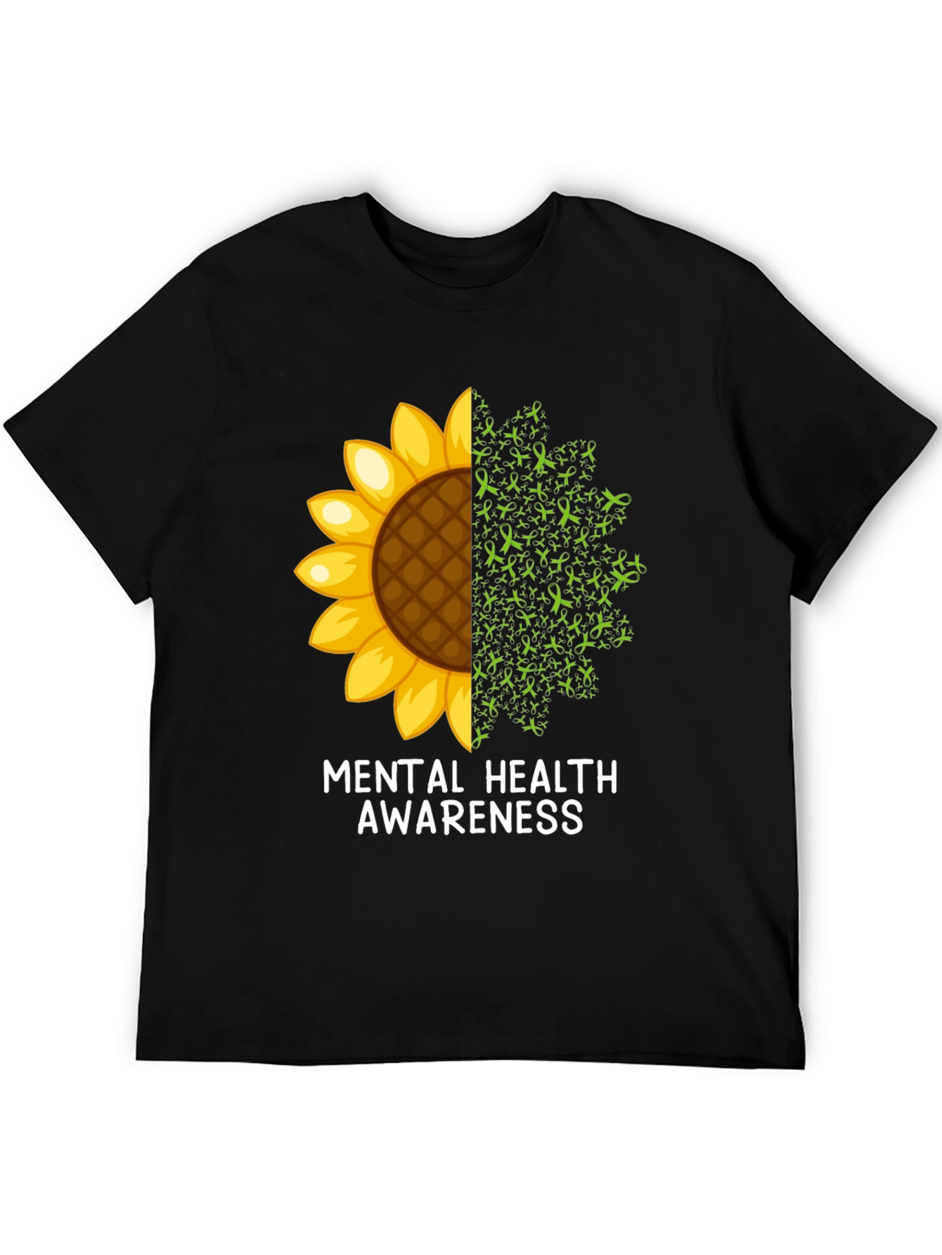 Mental Health Awareness Sunflower T-Shirt