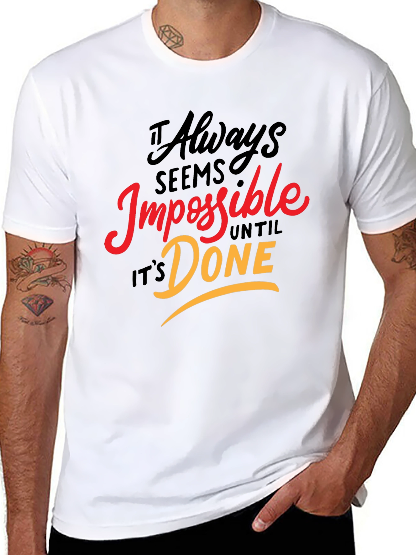 Impossible Until Done Graphic Tee