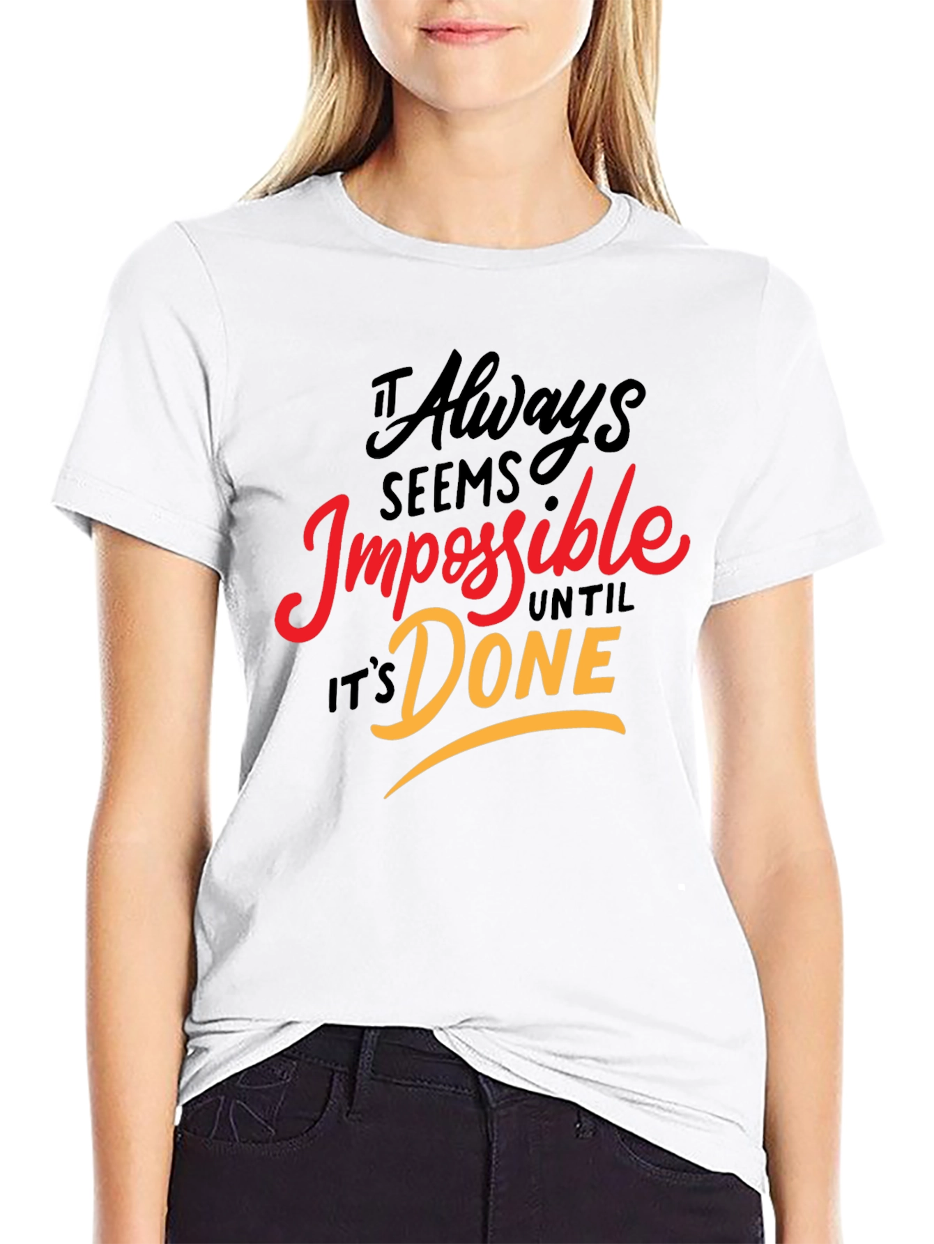 Impossible Until Done Graphic Tee