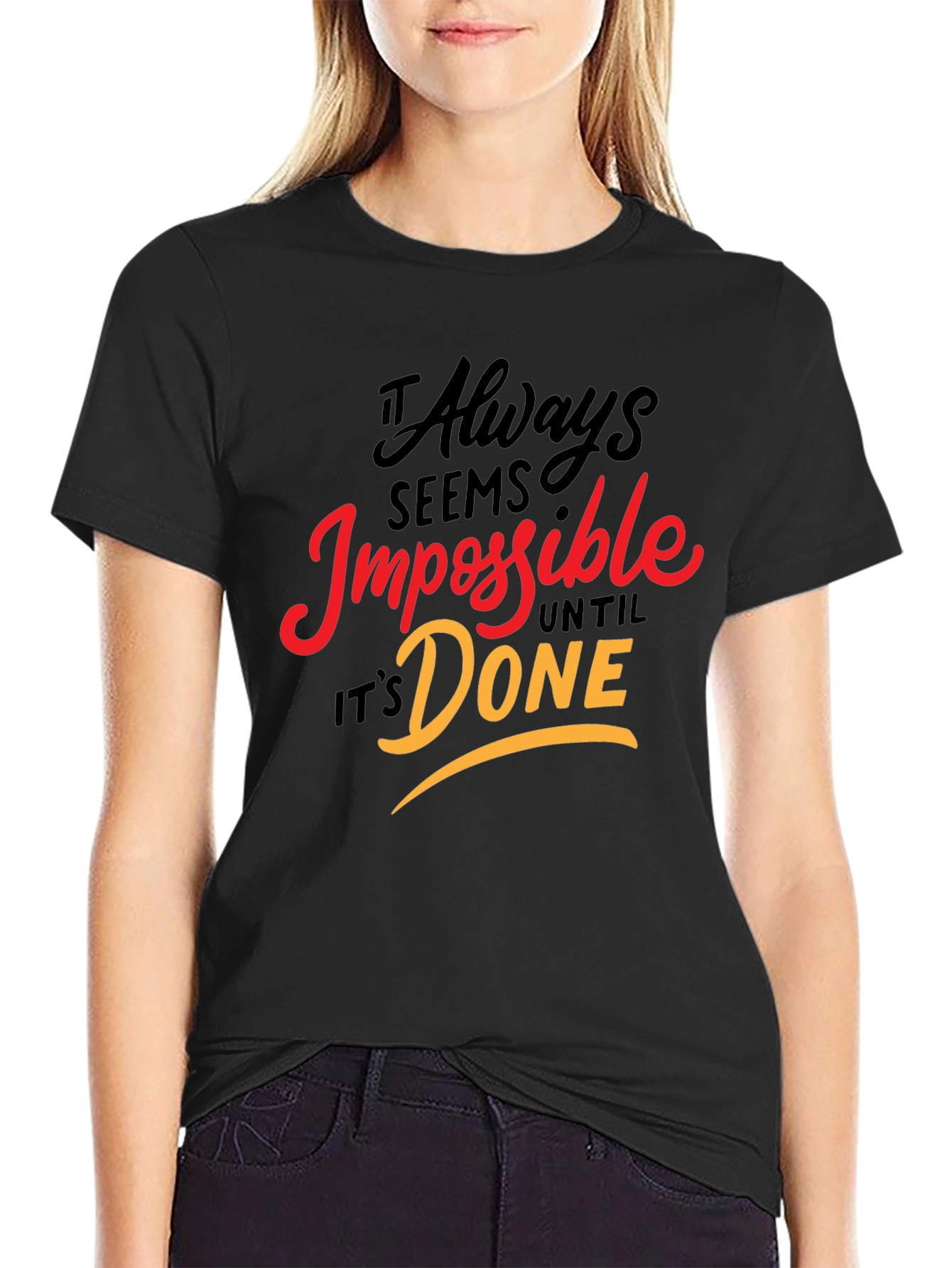 Impossible Until Done Graphic Tee