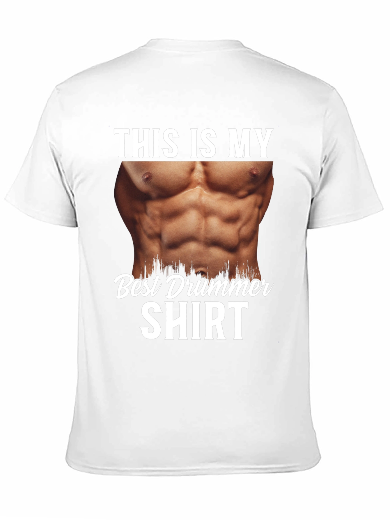 Funny Drummer Muscle T-Shirt