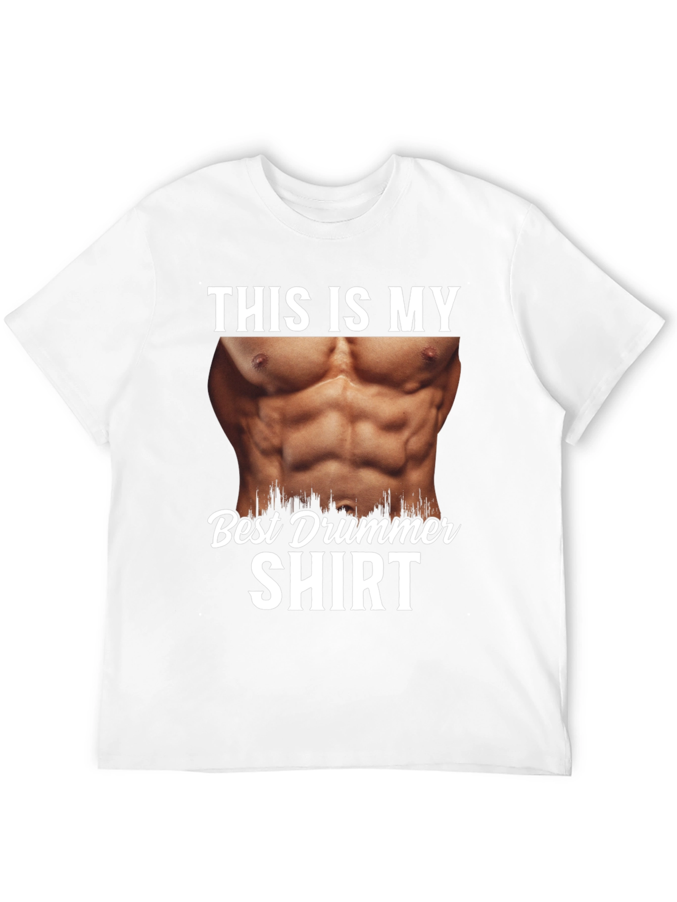 Funny Drummer Muscle T-Shirt