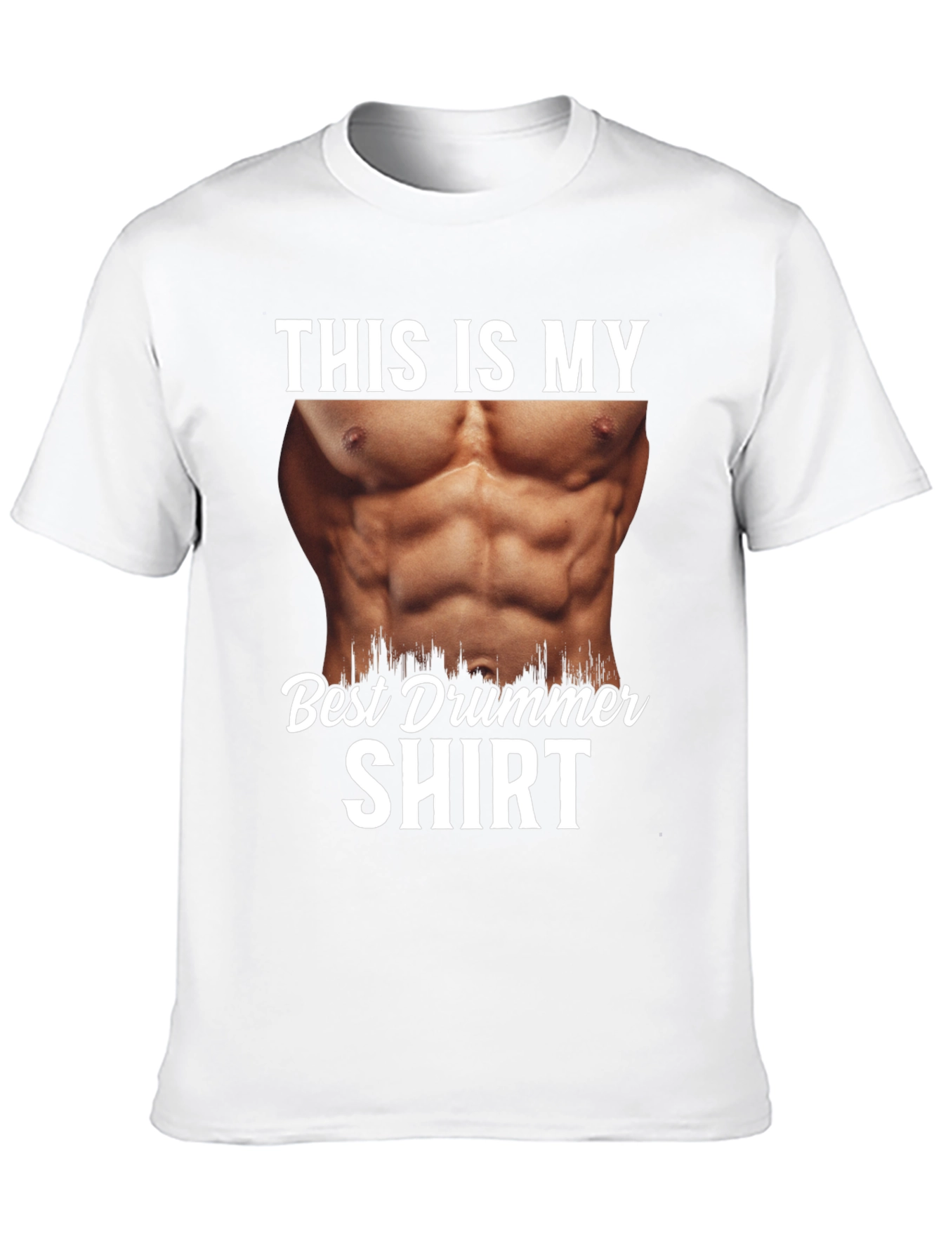 Funny Drummer Muscle T-Shirt