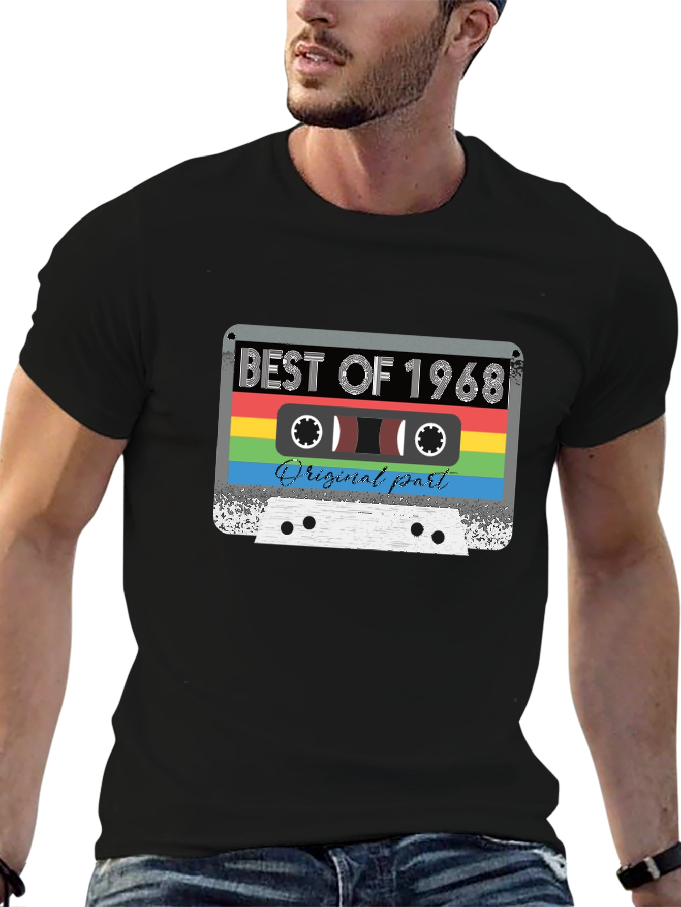 Best of 1968 Cassette Tape Graphic Tee