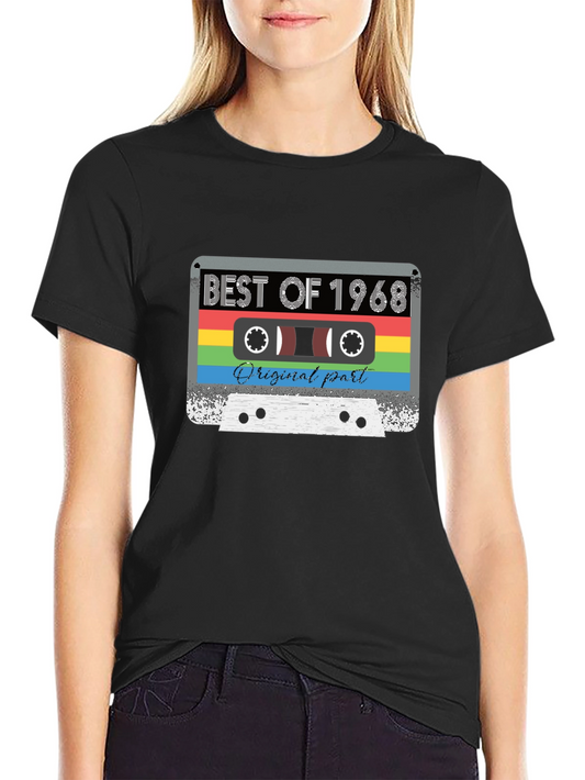 Best of 1968 Cassette Tape Graphic Tee