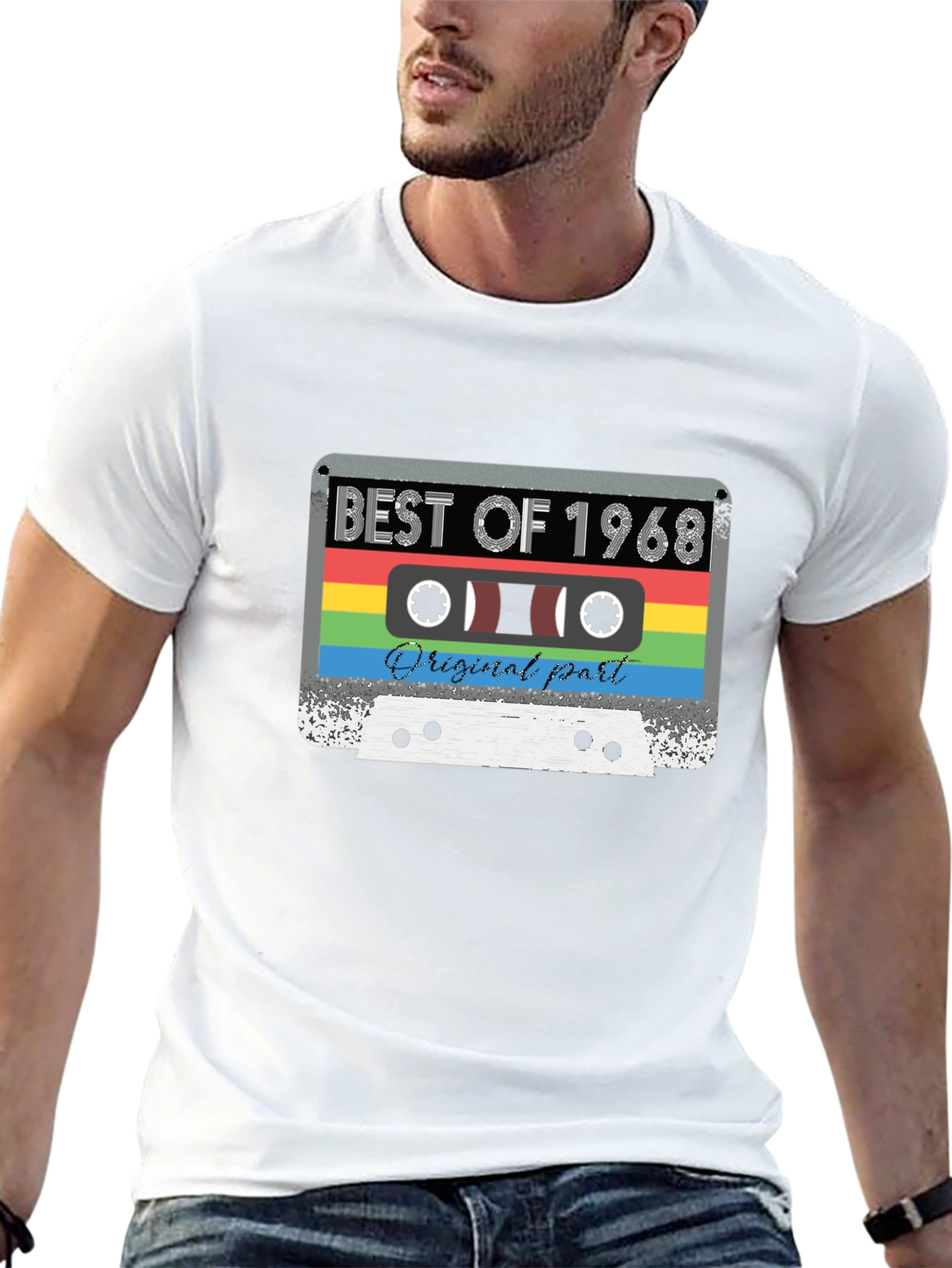Best of 1968 Cassette Tape Graphic Tee