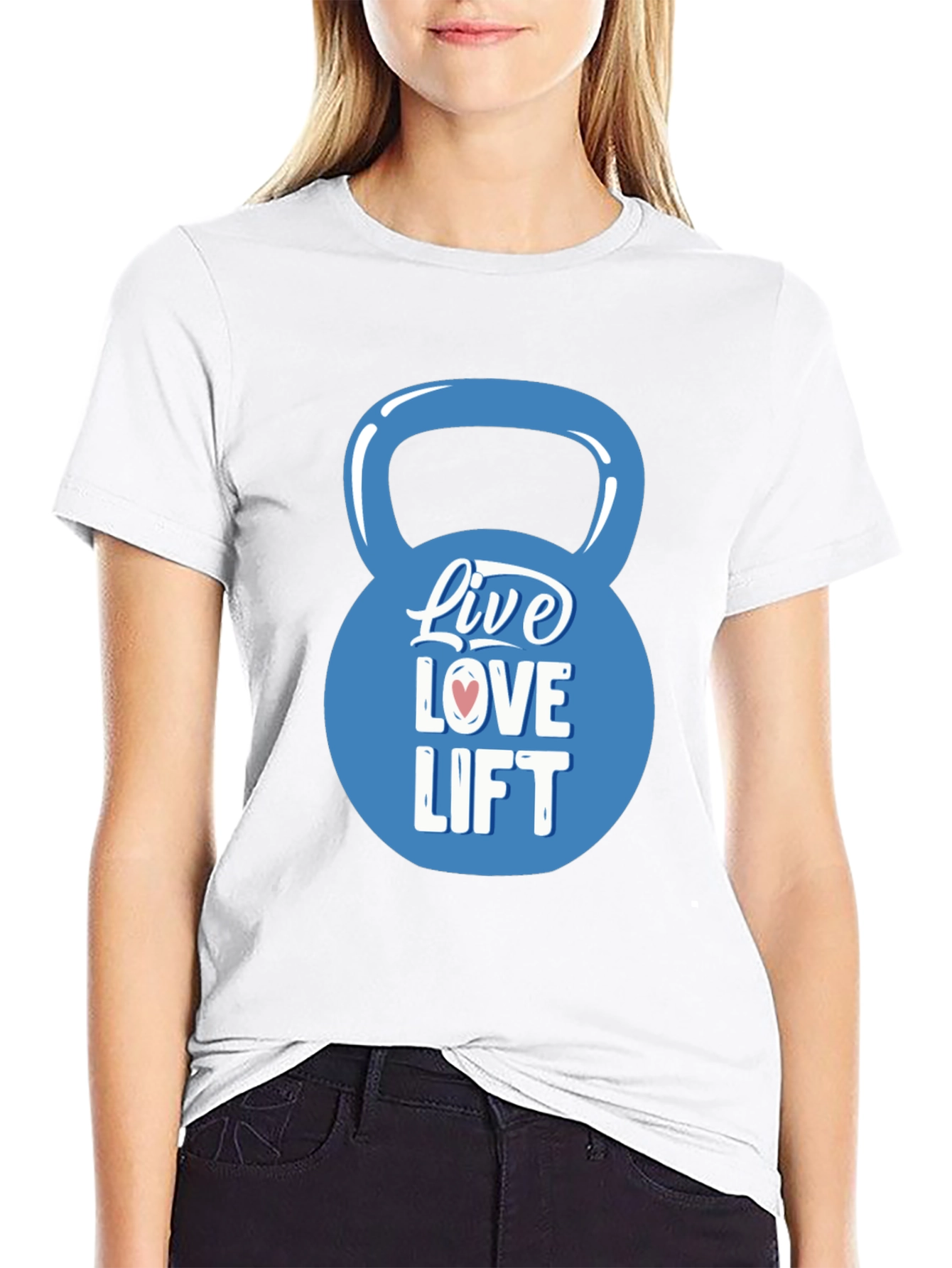 Live Love Lift Black T-Shirt