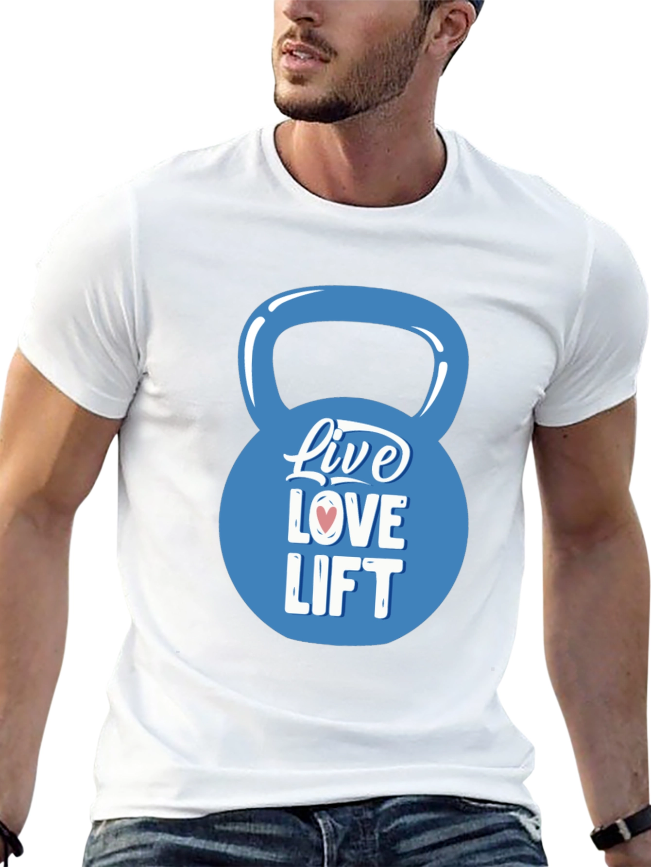 Live Love Lift Black T-Shirt