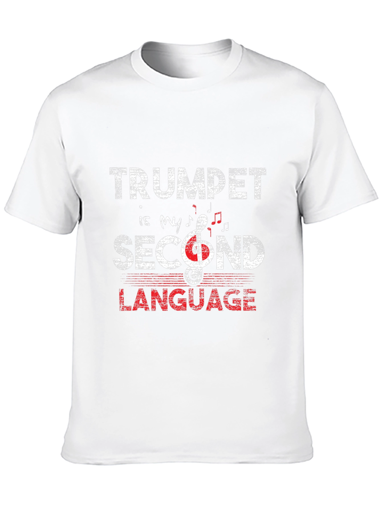 Trumpet is My Second Language T-Shirt