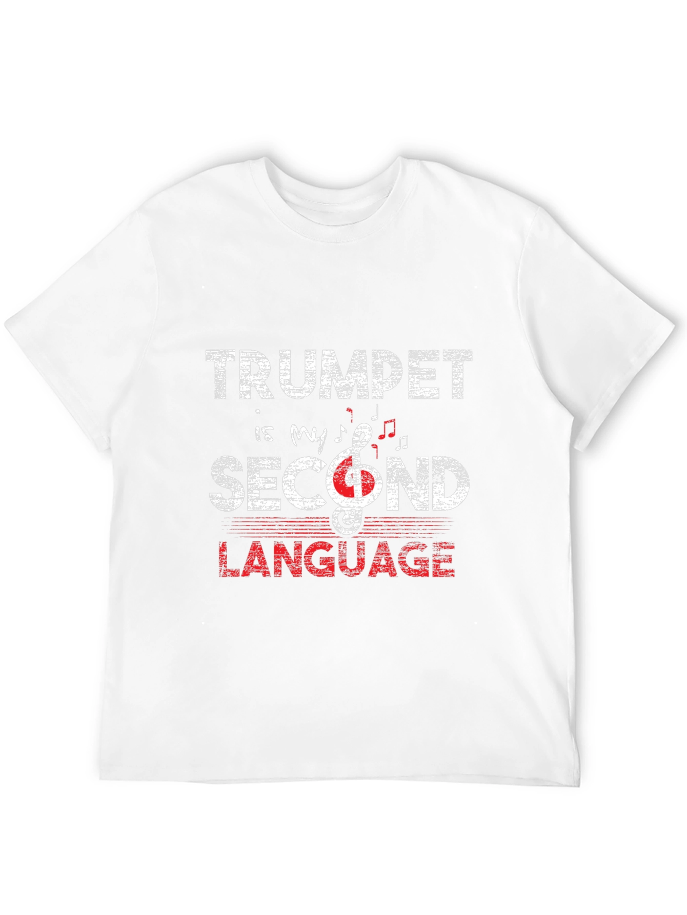Trumpet is My Second Language T-Shirt