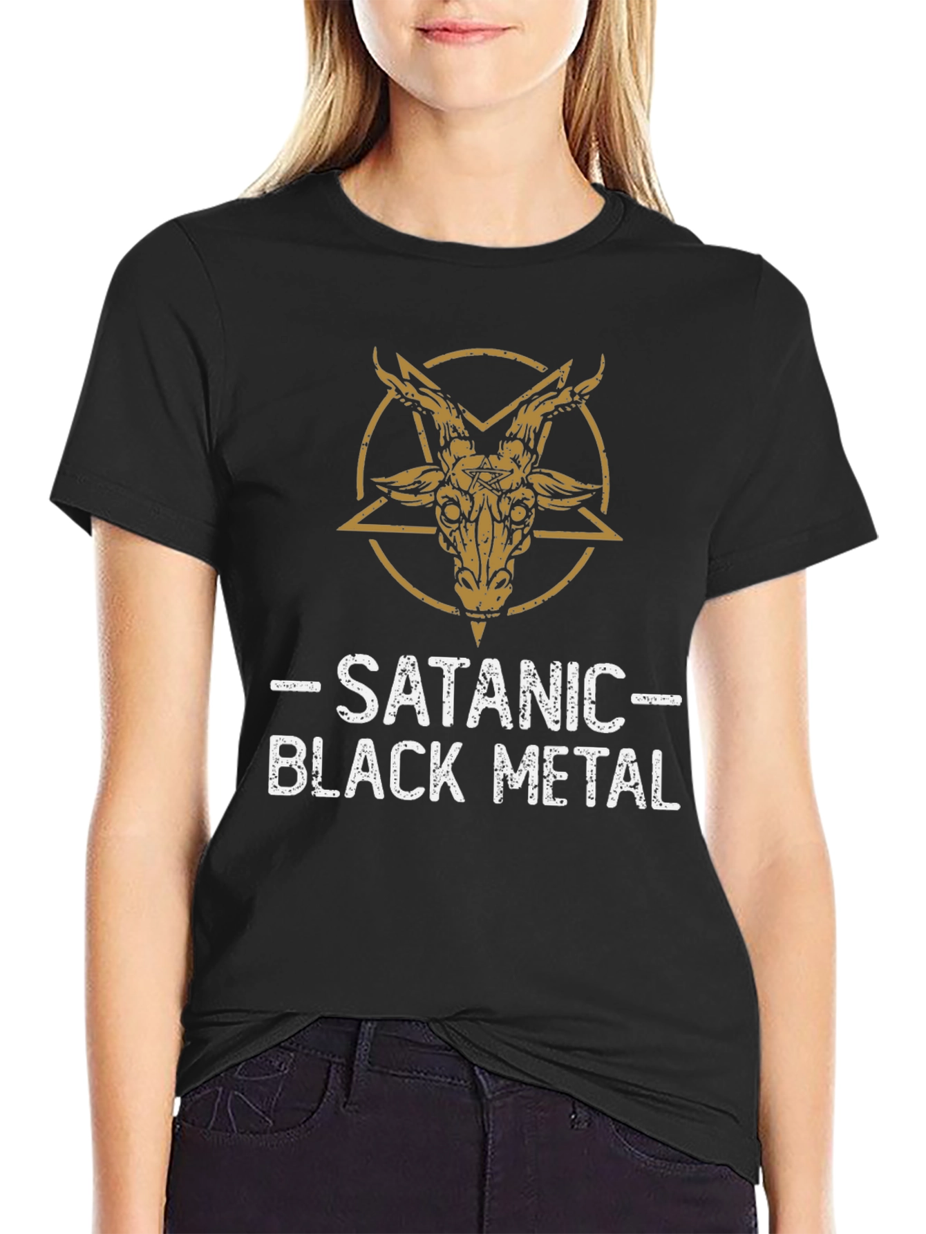Satanic Black Metal Graphic Tee