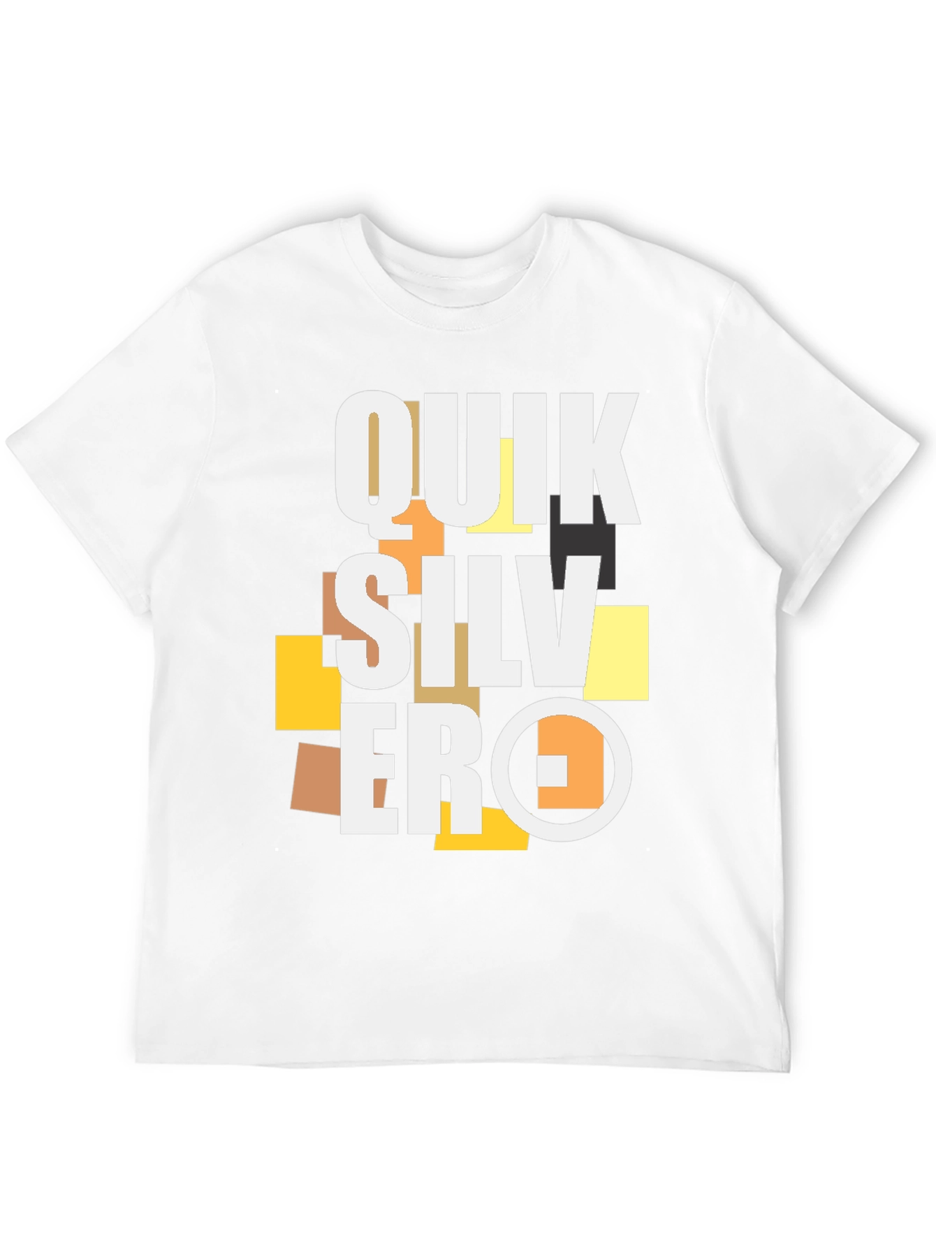 Quiksilver Graphic Print Black T-Shirt